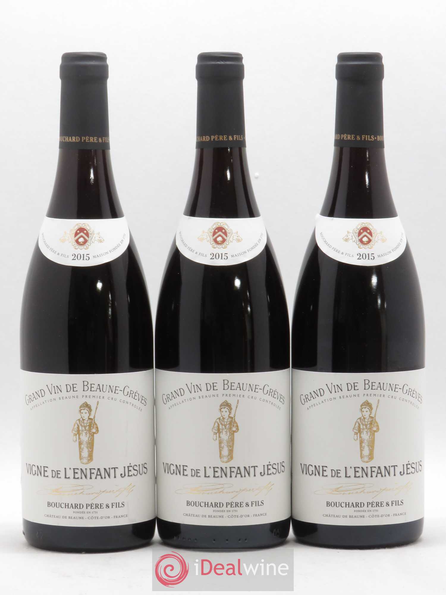 Beaune 1er Cru Grèves - Vigne de l'Enfant Jésus Bouchard Père & Fils (sans prix de réserve) 2015 - Lot de 6 bouteilles - 2