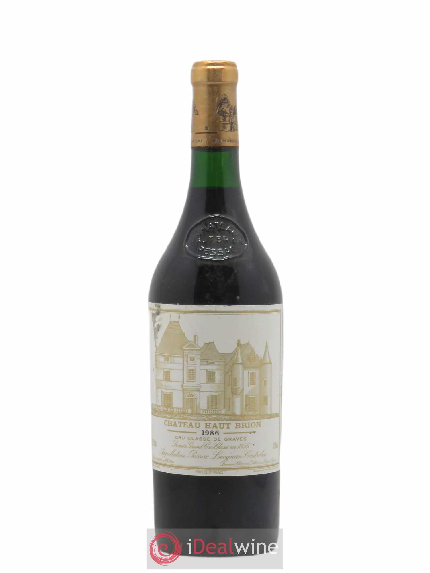 Château Haut Brion 1er Grand Cru Classé (sans prix de réserve) 1986 - Lot de 1 bouteille - 0