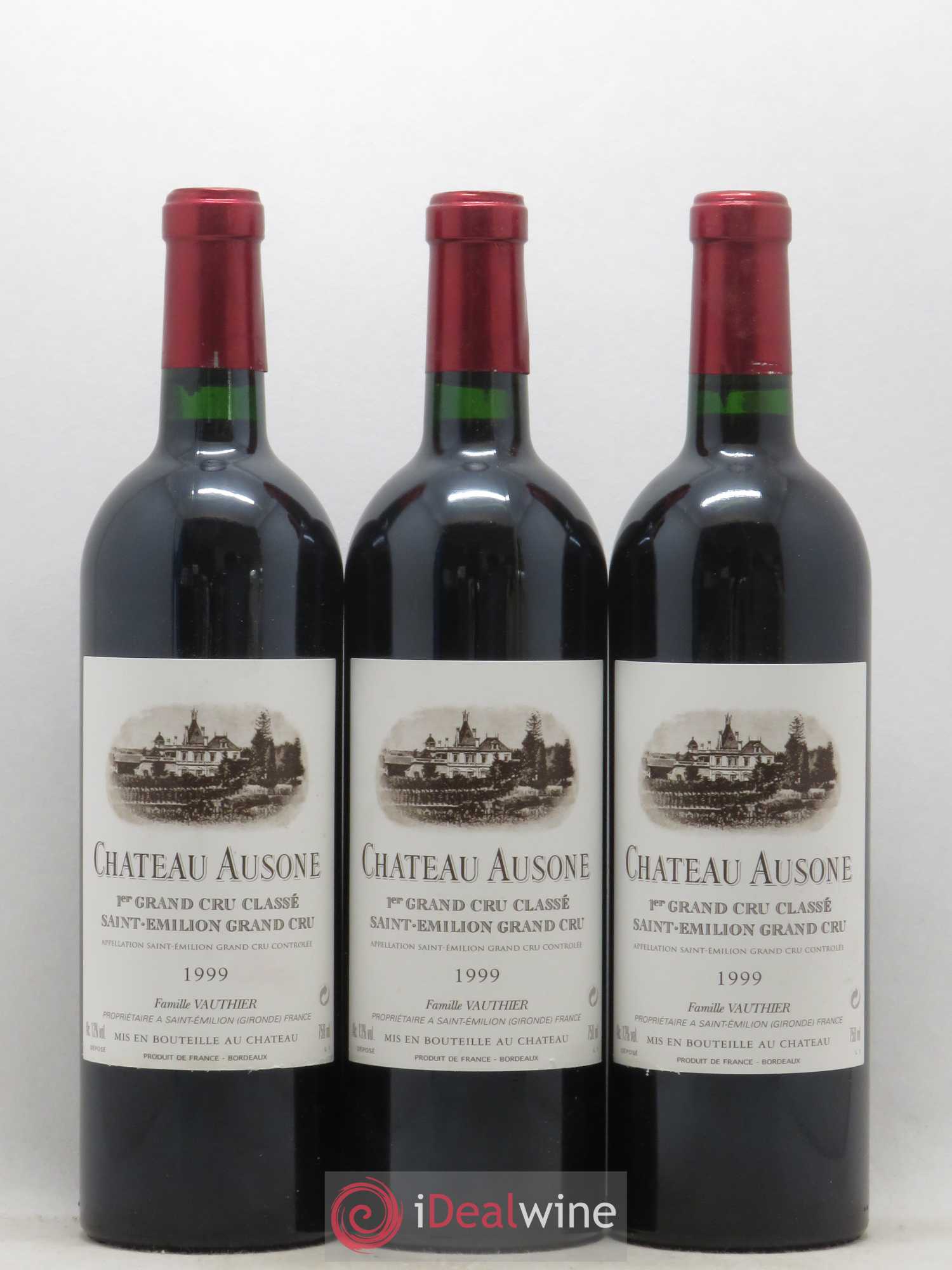 Château Ausone 1er Grand Cru Classé A 1999 - Lot de 12 bouteilles - 4