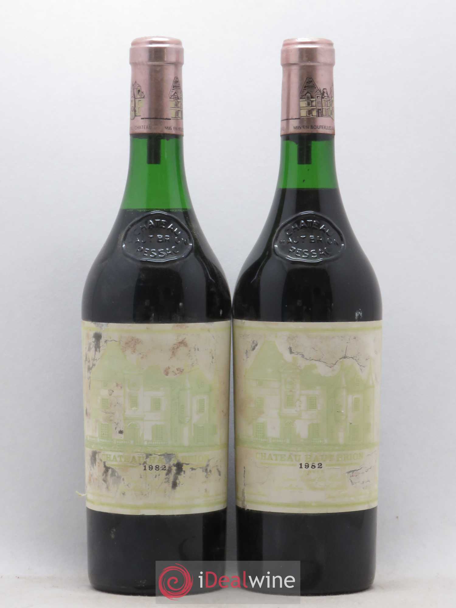 Château Haut Brion 1er Grand Cru Classé 1982 - Lot de 2 bouteilles - 0