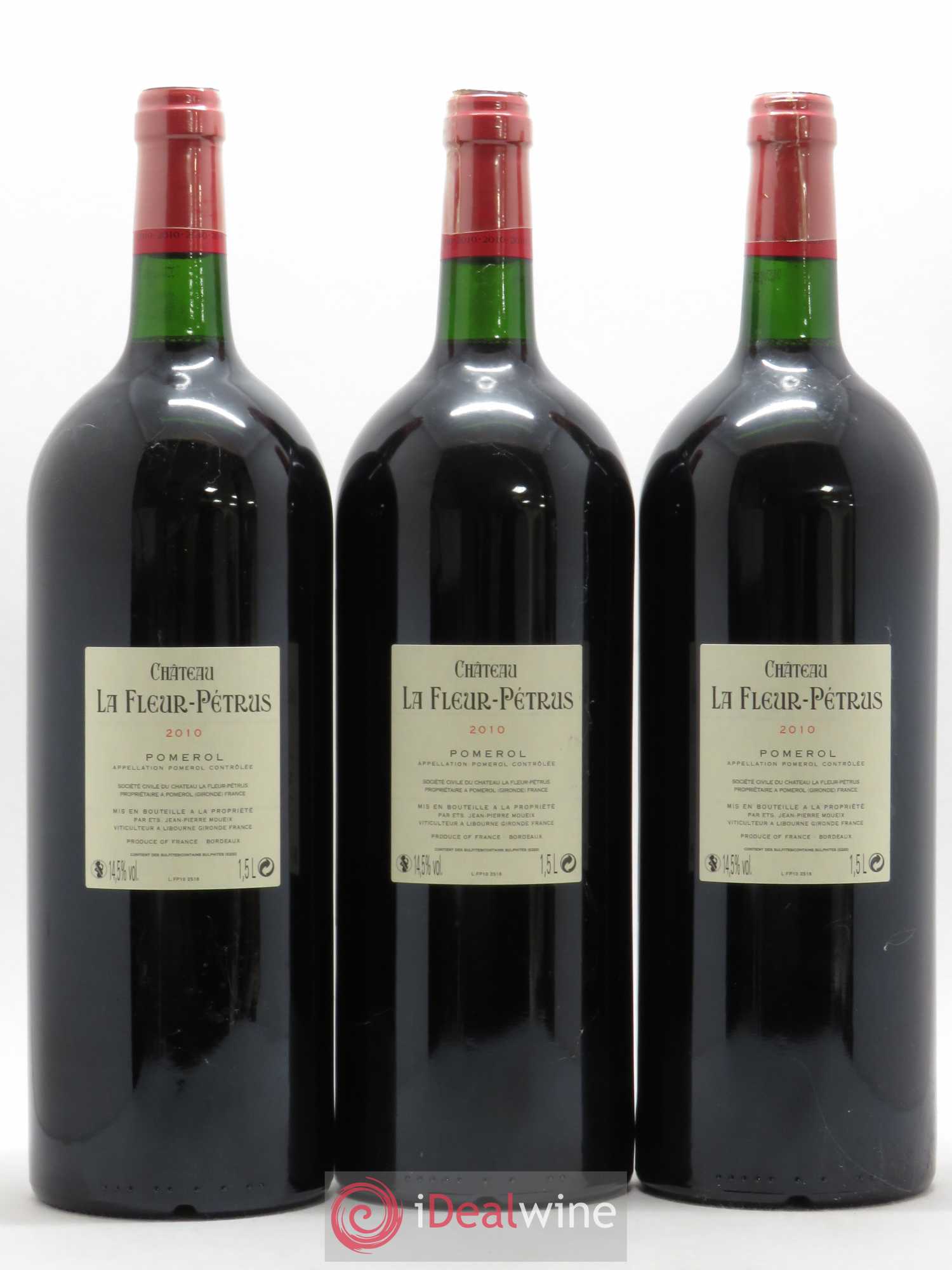 Château la Fleur Petrus 2010 - Lot de 3 magnums - 1