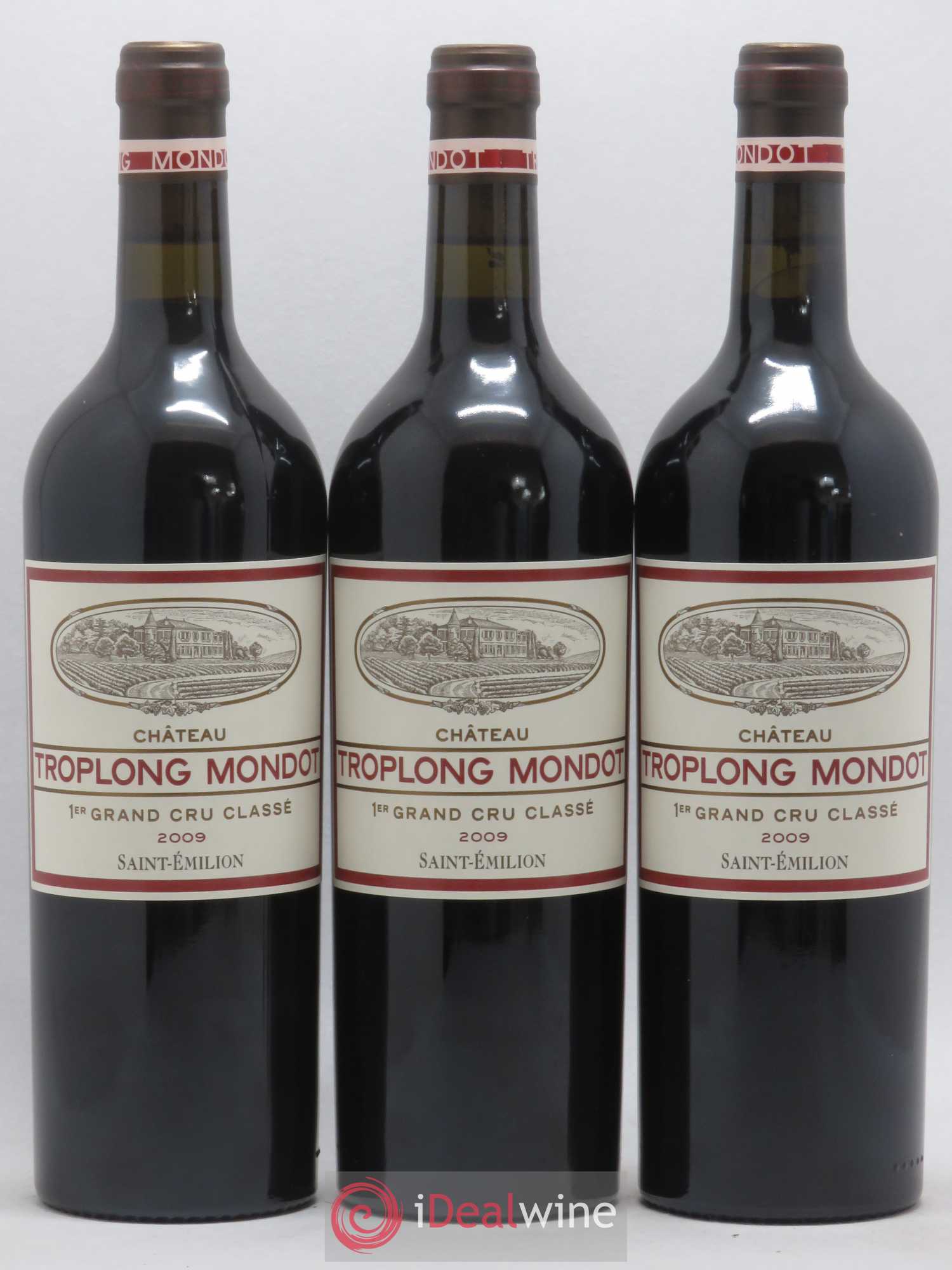 Château Troplong Mondot 1er Grand Cru Classé B 2009 - Lot de 12 bouteilles - 5