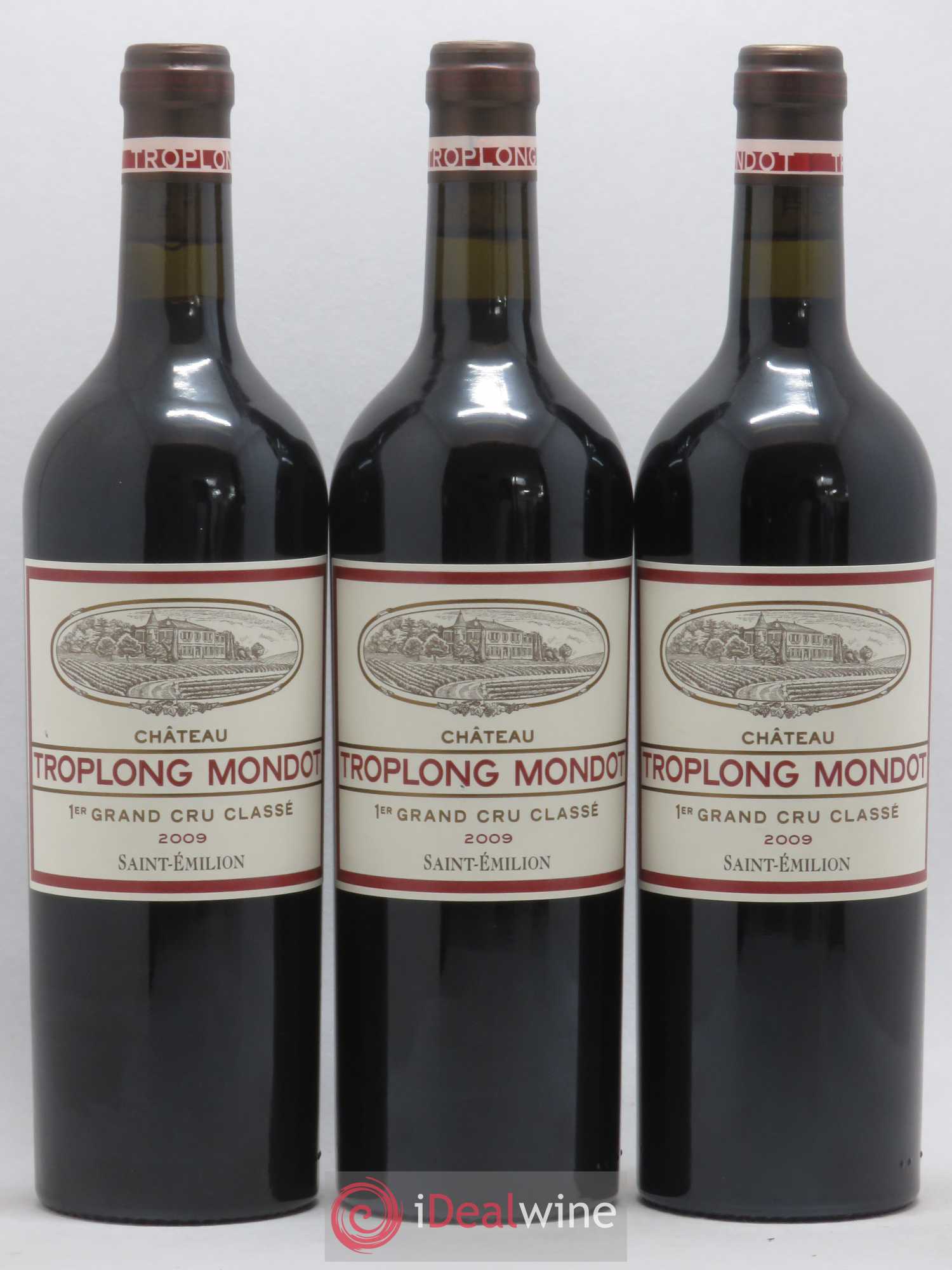 Château Troplong Mondot 1er Grand Cru Classé B 2009 - Lot de 12 bouteilles - 7