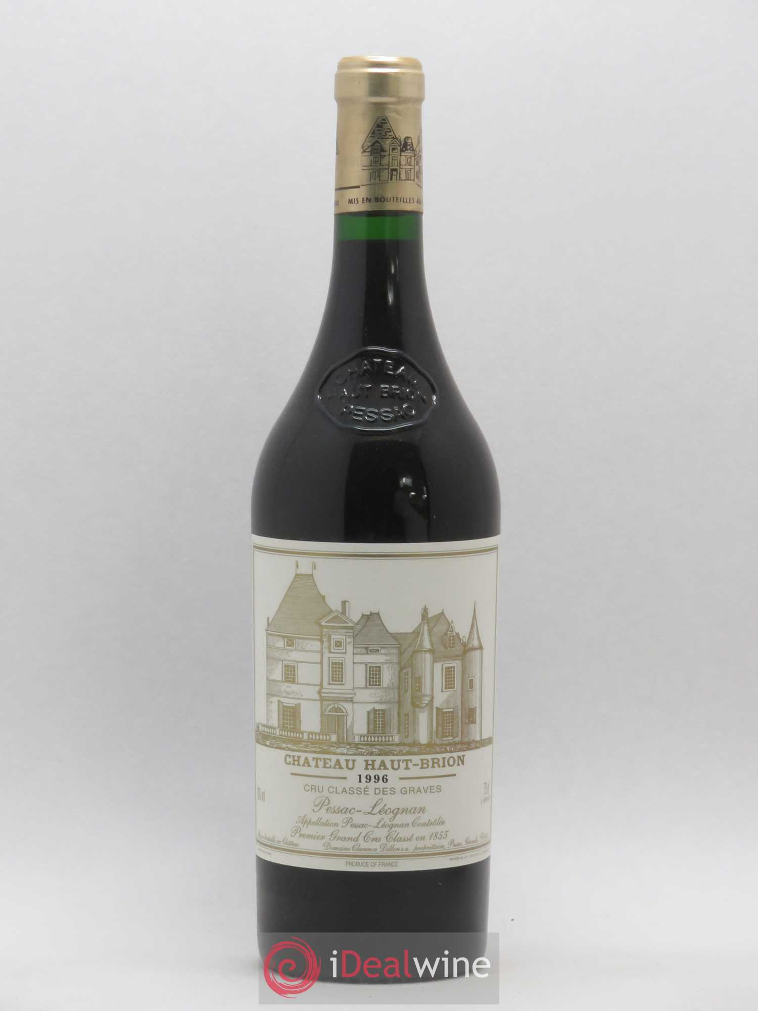 Château Haut Brion 1er Grand Cru Classé (sans prix de réserve) 1996 - Lot de 1 bouteille - 0