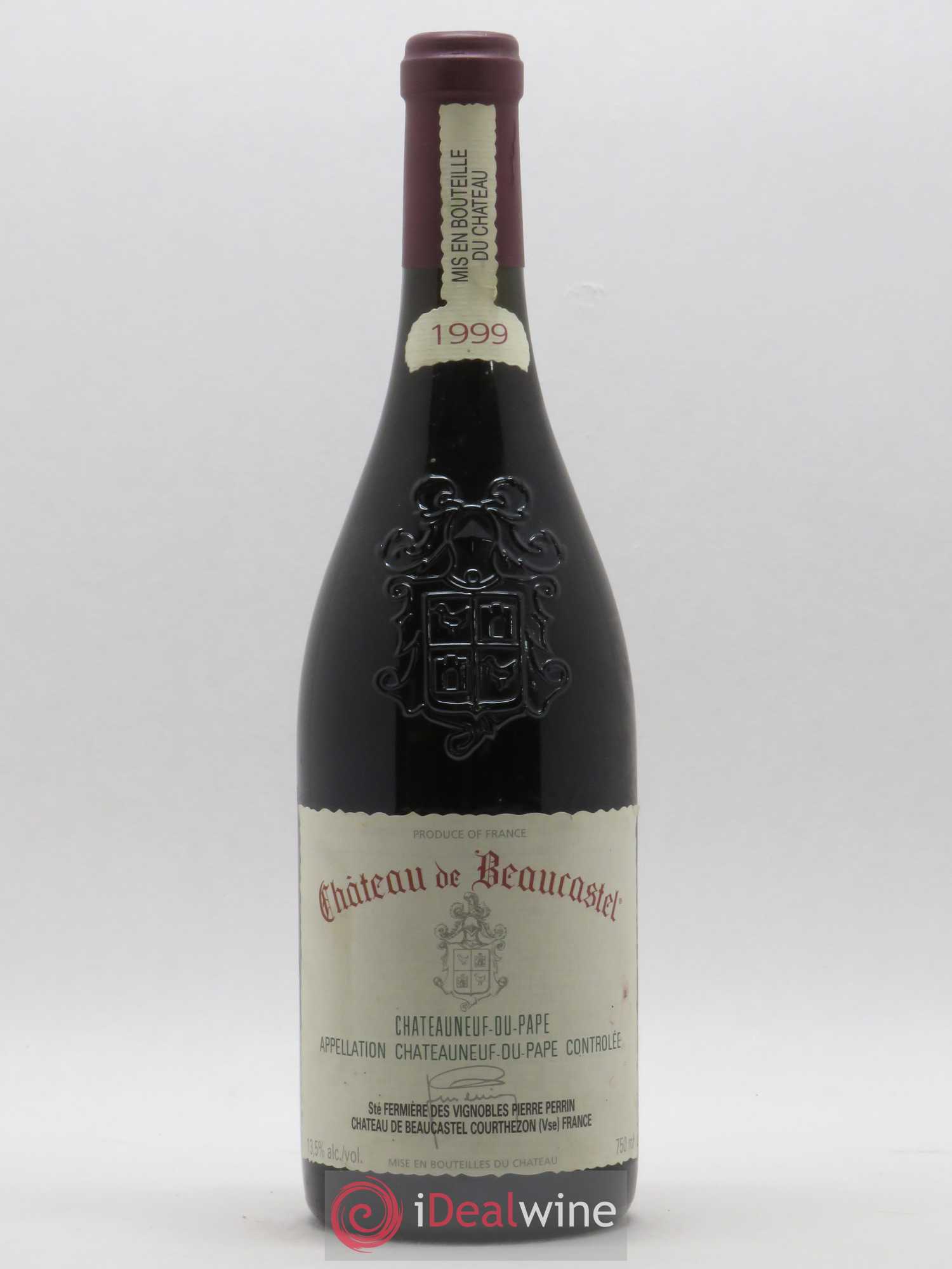 Châteauneuf-du-Pape Château de Beaucastel Famille Perrin (sans prix de réserve) 1999 - Lot de 1 bouteille - 0