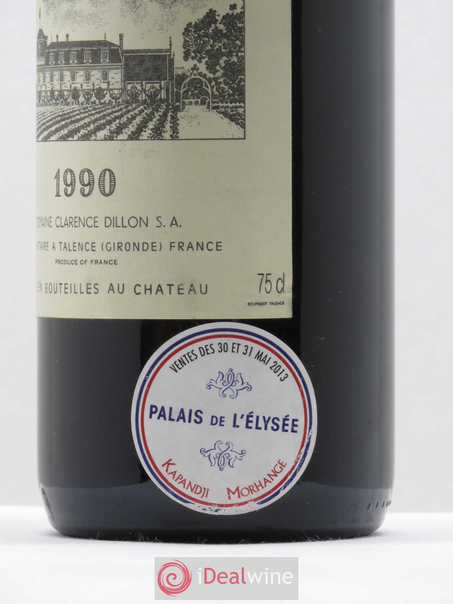 Château la Mission Haut-Brion Cru Classé de Graves Cave de l'Elysée (sans prix de réserve) 1990 - Posten von 1 Flasche - 2