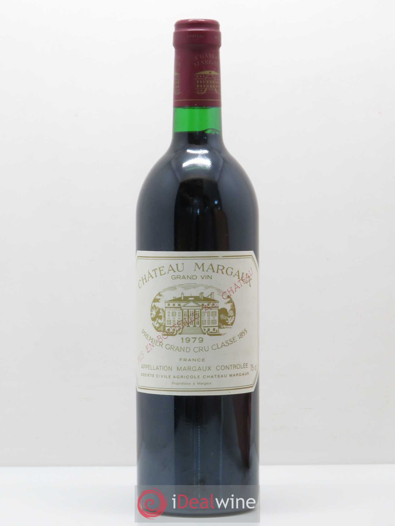 Château Margaux 1er Grand Cru Classé (sans prix de réserve) 1979 - Lot de 1 bouteille - 0
