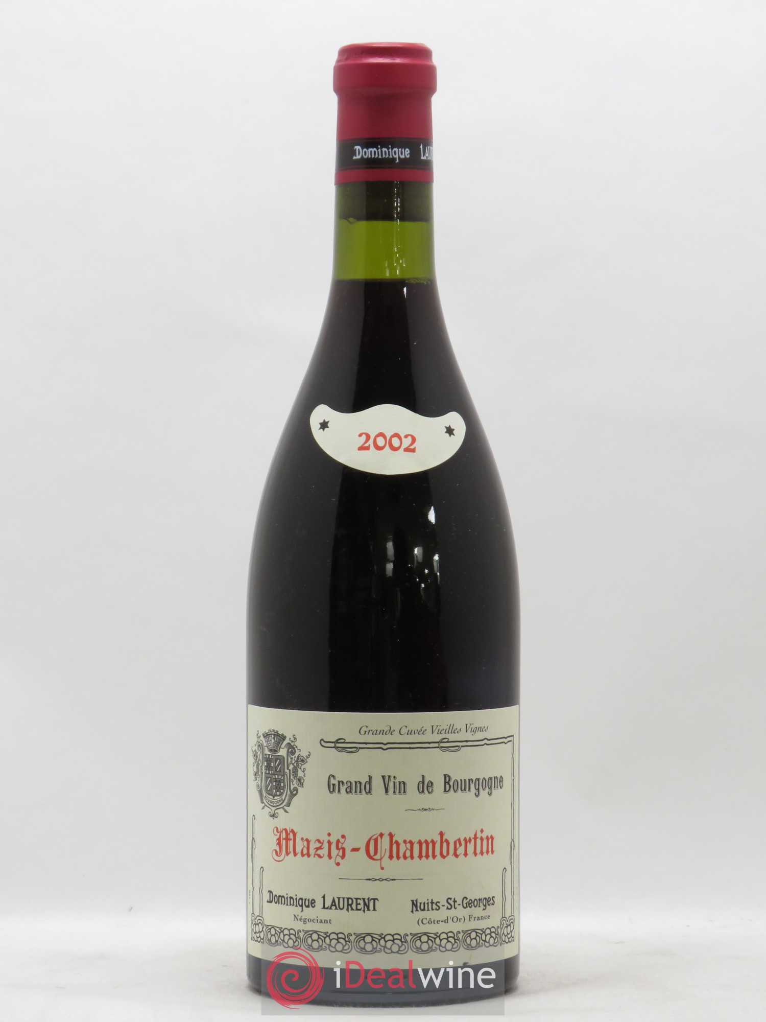 Mazis-Chambertin Grand Cru Dominique Laurent Grande Cuvée Vieilles Vignes cuvée B (sans prix de réserve) 2002 - Posten von 1 Flasche - 0