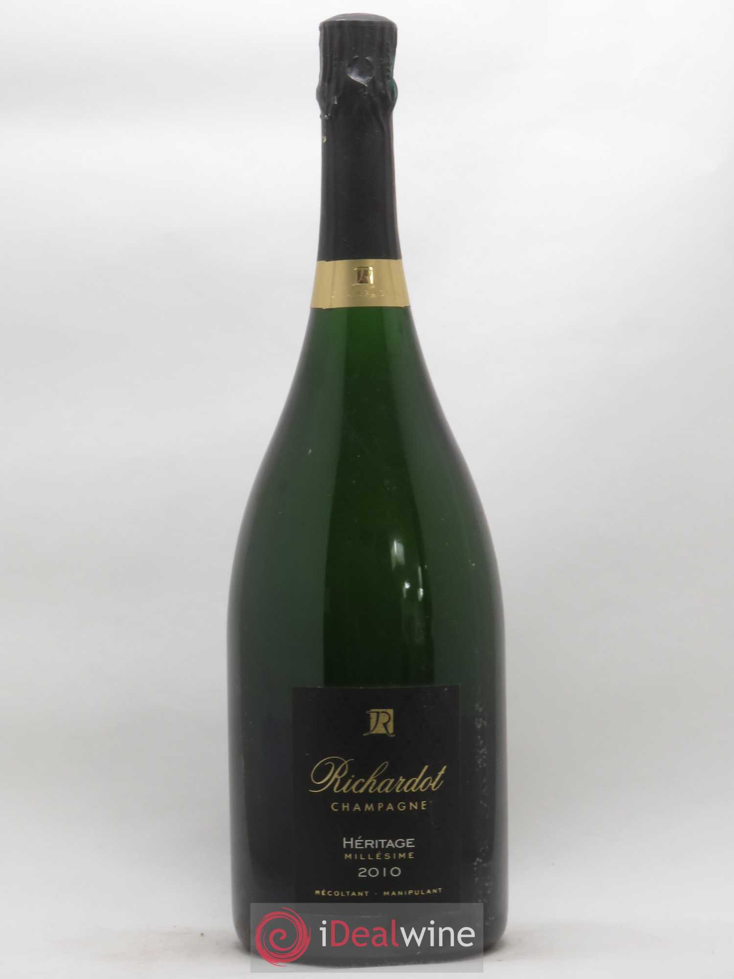 Champagne Richardot Cuvée Héritage (sans prix de réserve) 2010 - Posten von 1 Magnum - 0