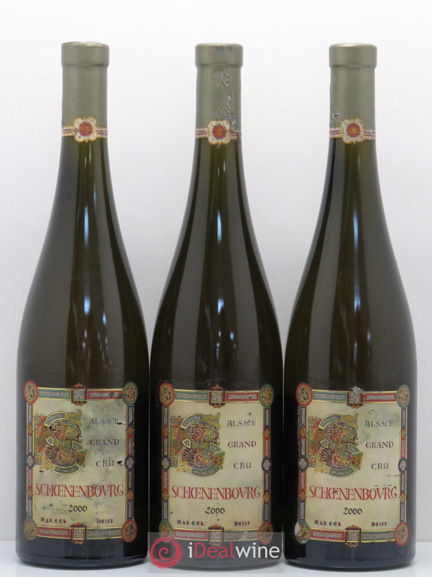 Alsace Grand Cru Schoenenbourg Marcel Deiss (Domaine) (sans prix de réserve) 2000 - Lot de 3 bouteilles - 0