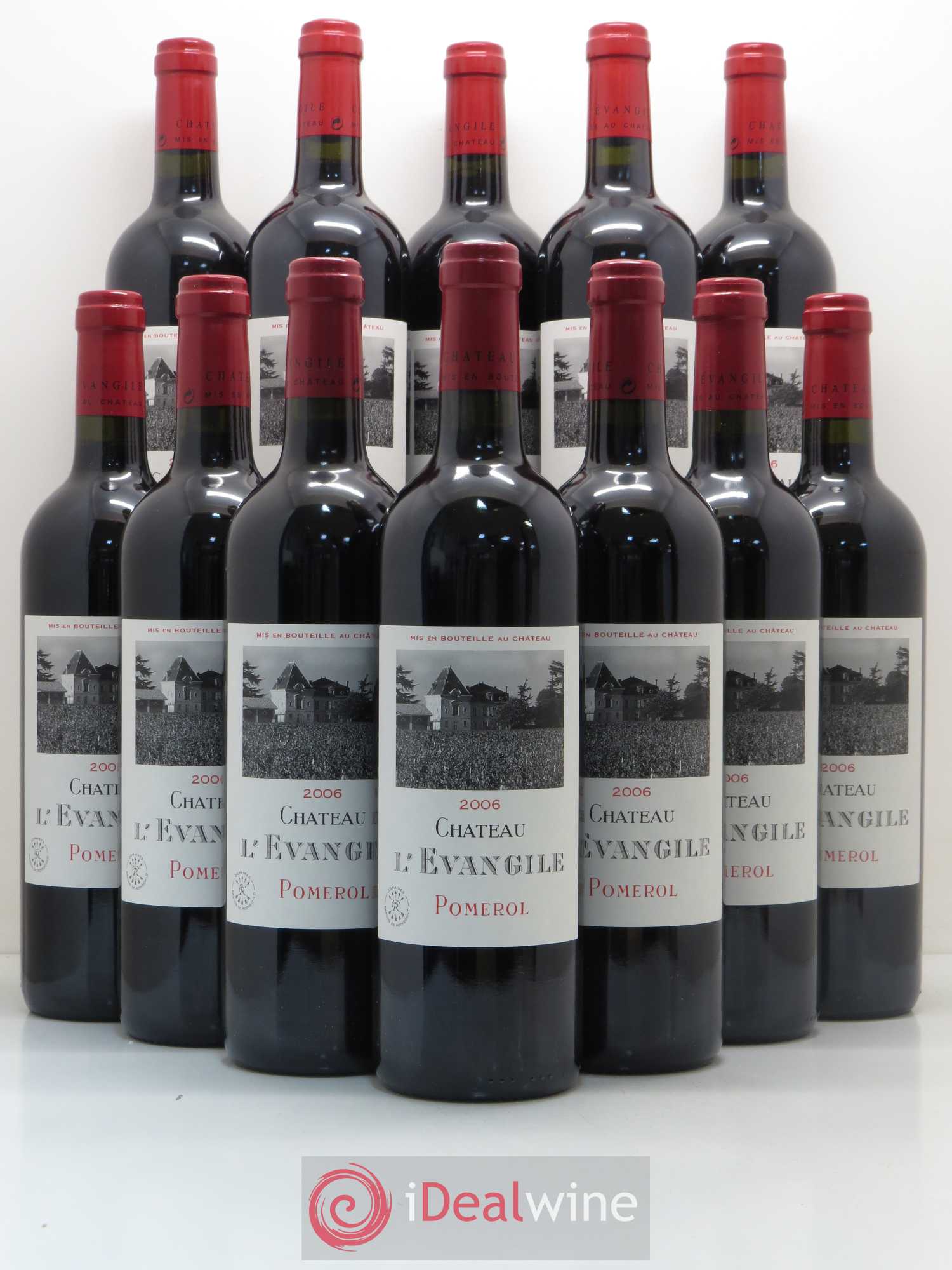 Château l' Évangile 2006 - Lot de 12 bouteilles - 0