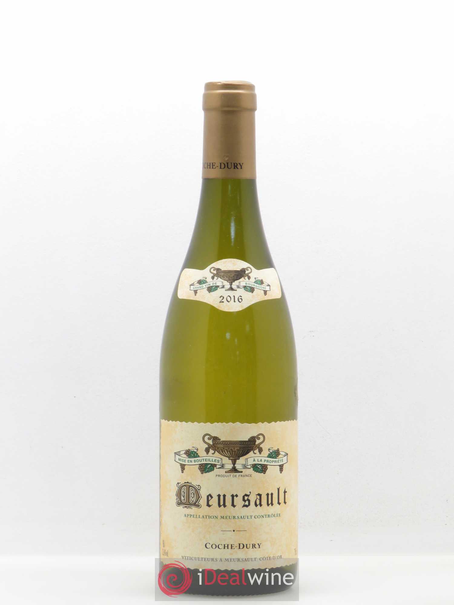 Meursault Coche Dury (Domaine) 2016 - Lot de 1 bouteille - 0