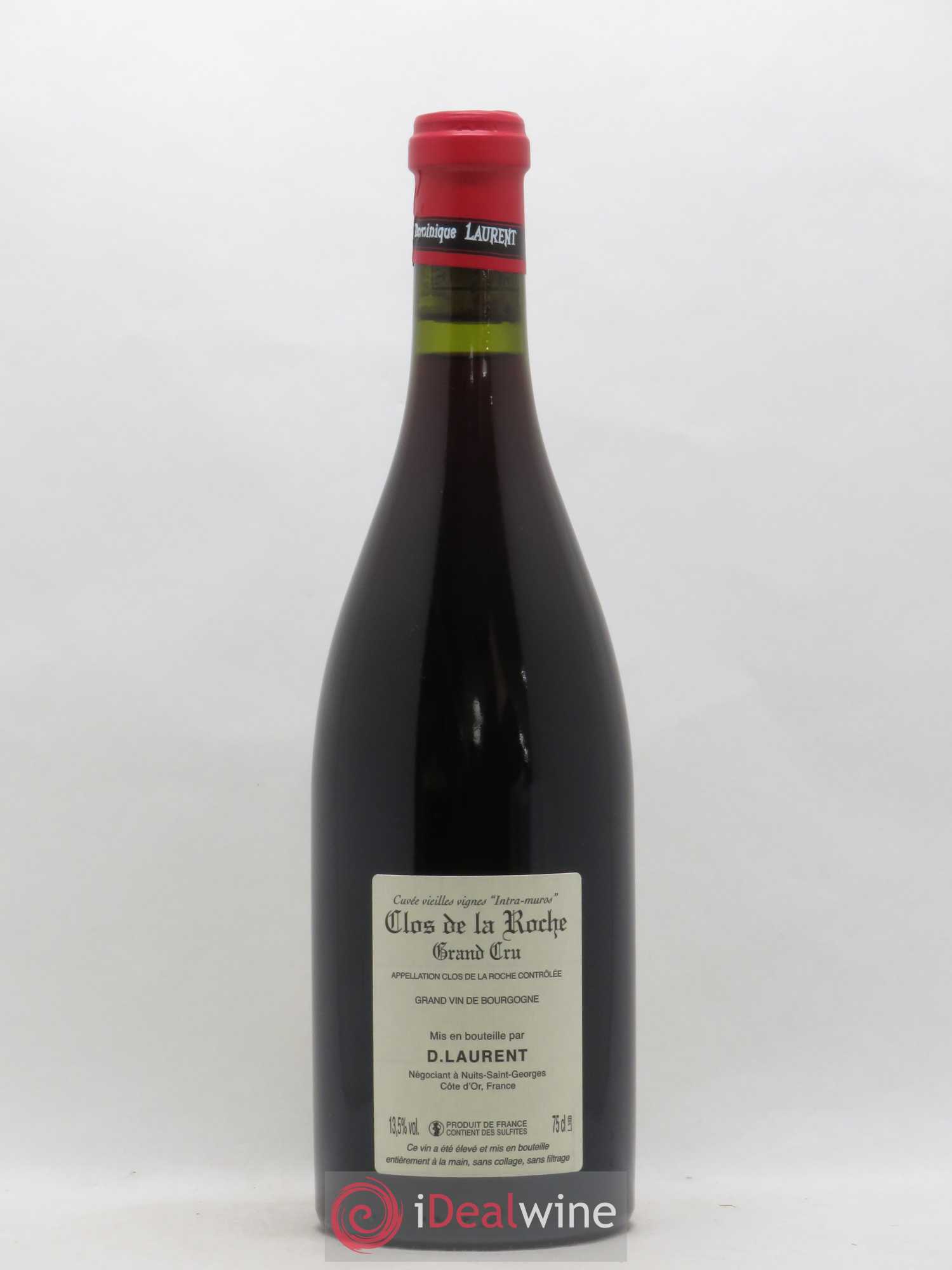 Clos de la Roche Grand Cru Vieilles vignes Intra-muros Dominique Laurent Réserve Personnelle (sans prix de réserve) 2012 - Posten von 1 Flasche - 1