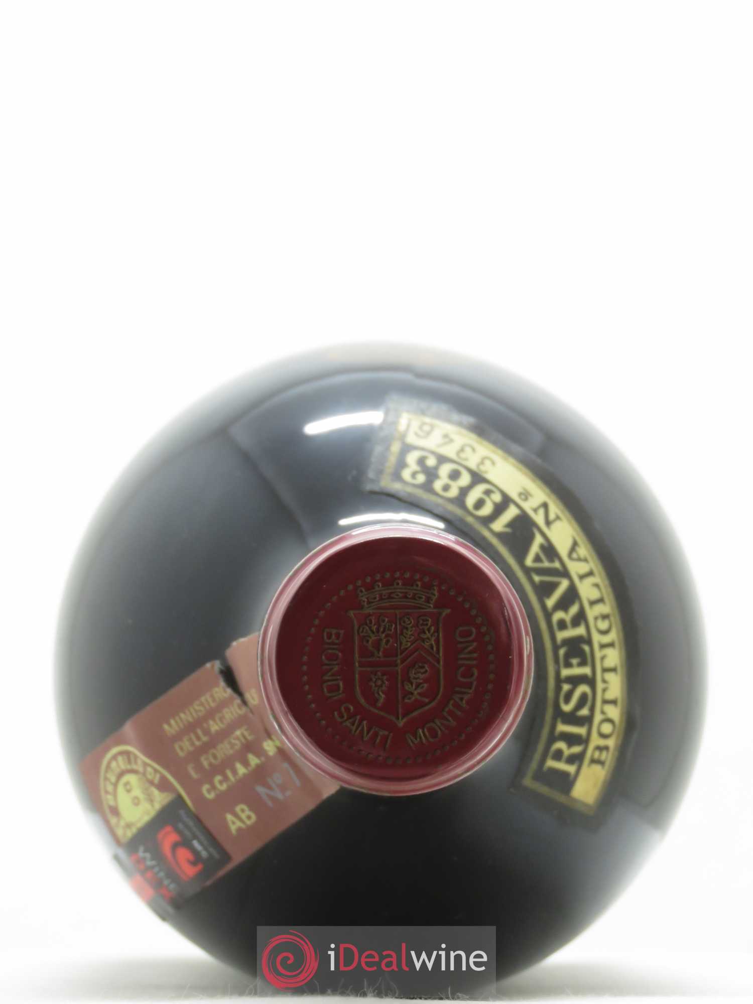 Brunello di Montalcino Riserva Tenuta Greppo Biondi-Santi 1983 - Lot de 3 bouteilles - 2