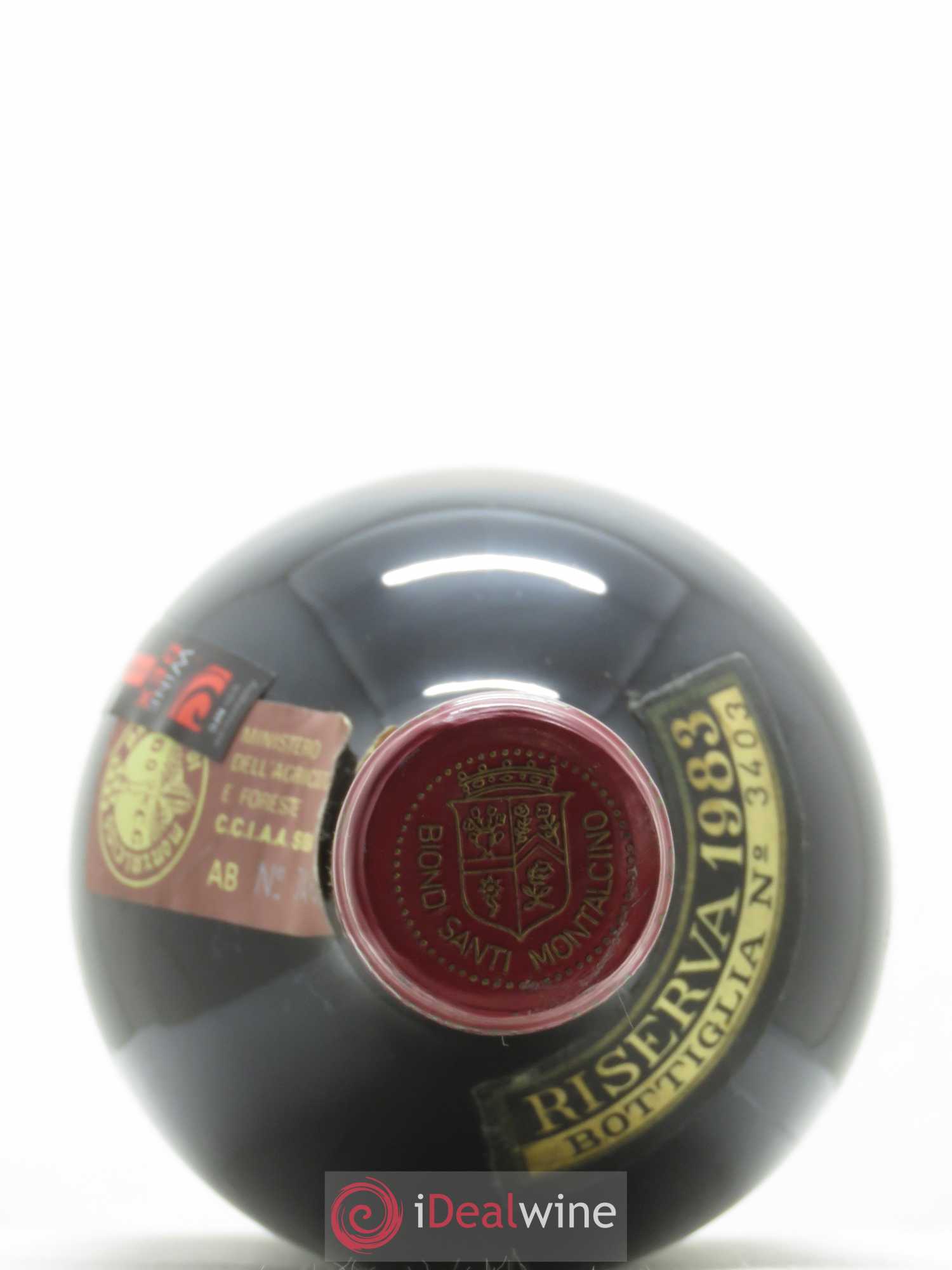 Brunello di Montalcino Riserva Tenuta Greppo Biondi-Santi 1983 - Lot de 3 bouteilles - 3