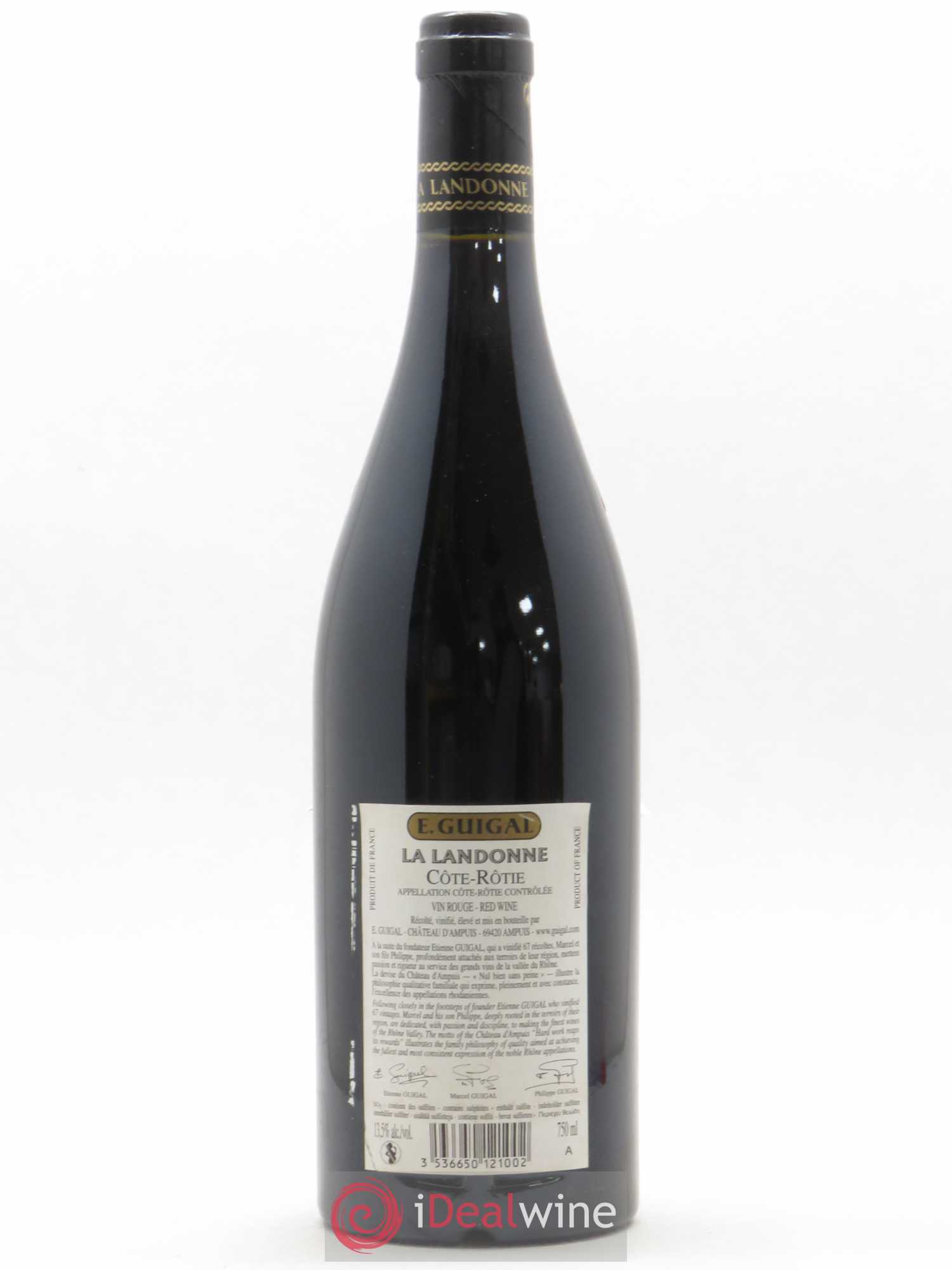 Côte-Rôtie La Landonne Guigal (sans prix de réserve) 2006 - Lot de 1 bouteille - 1