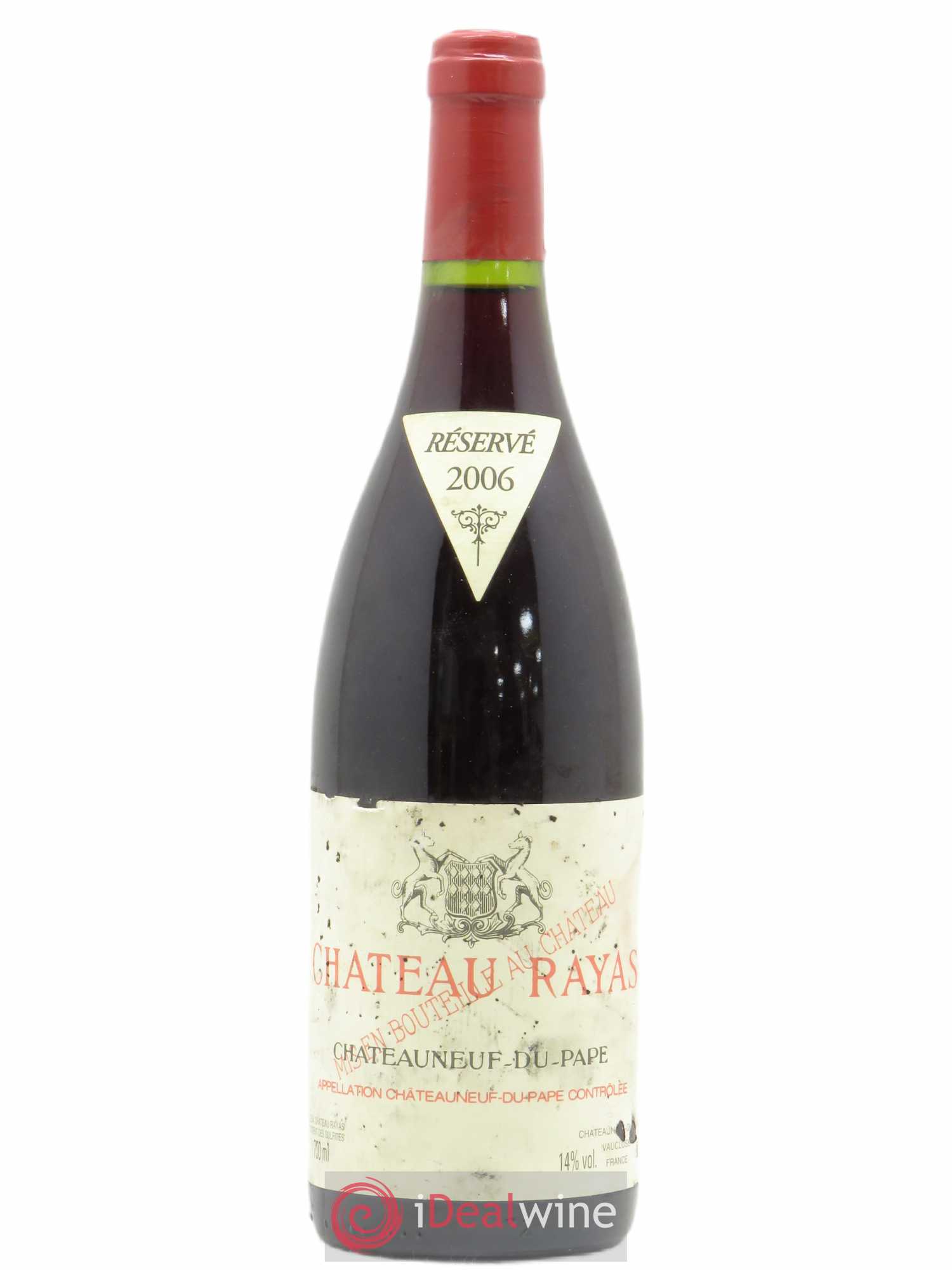Châteauneuf-du-Pape Château Rayas Emmanuel Reynaud 2006 - Lot de 1 bouteille - 0