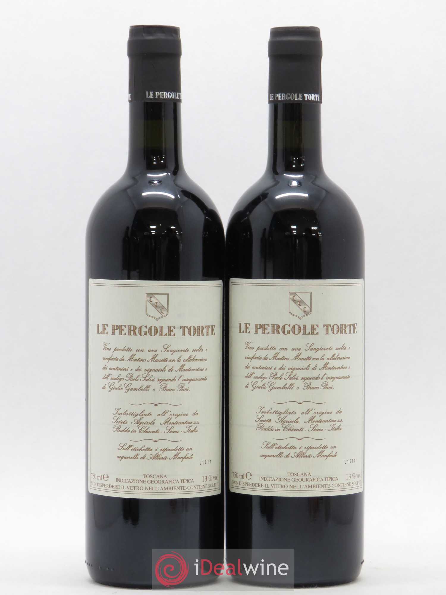 Toscana IGT Montevertine Le Pergole Torte Famille Manetti  (sans prix de réserve) 2014 - Lot de 2 bouteilles - 1