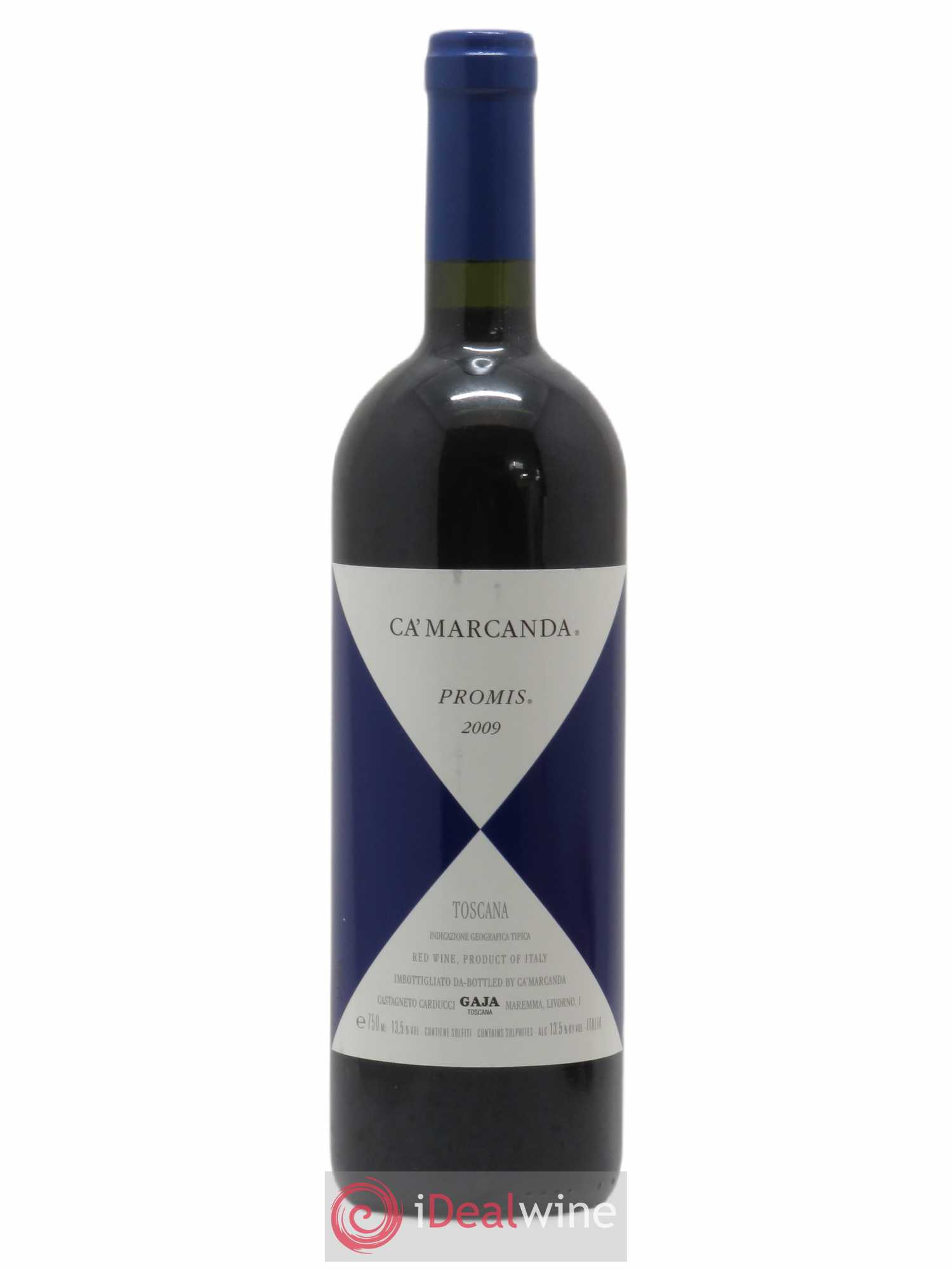 Toscana IGT Gaja Ca Marcanda Promis (sans prix de réserve) (sans prix de réserve) (sans prix de réserve) 2009 - Posten von 1 Flasche - 0