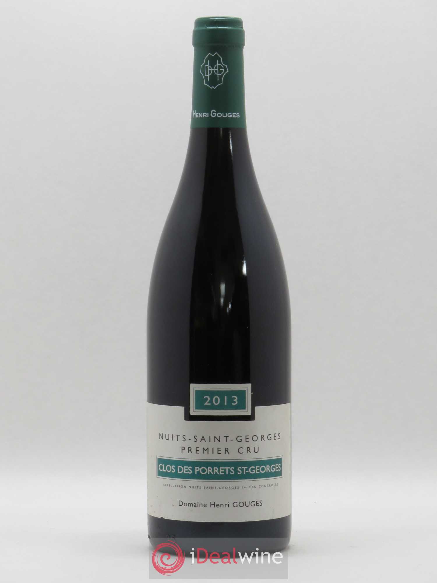 Nuits-Saint-Georges 1er Cru Clos des Porrets St Georges Henri Gouges (sans prix de réserve) 2013 - Lot de 1 bouteille - 0