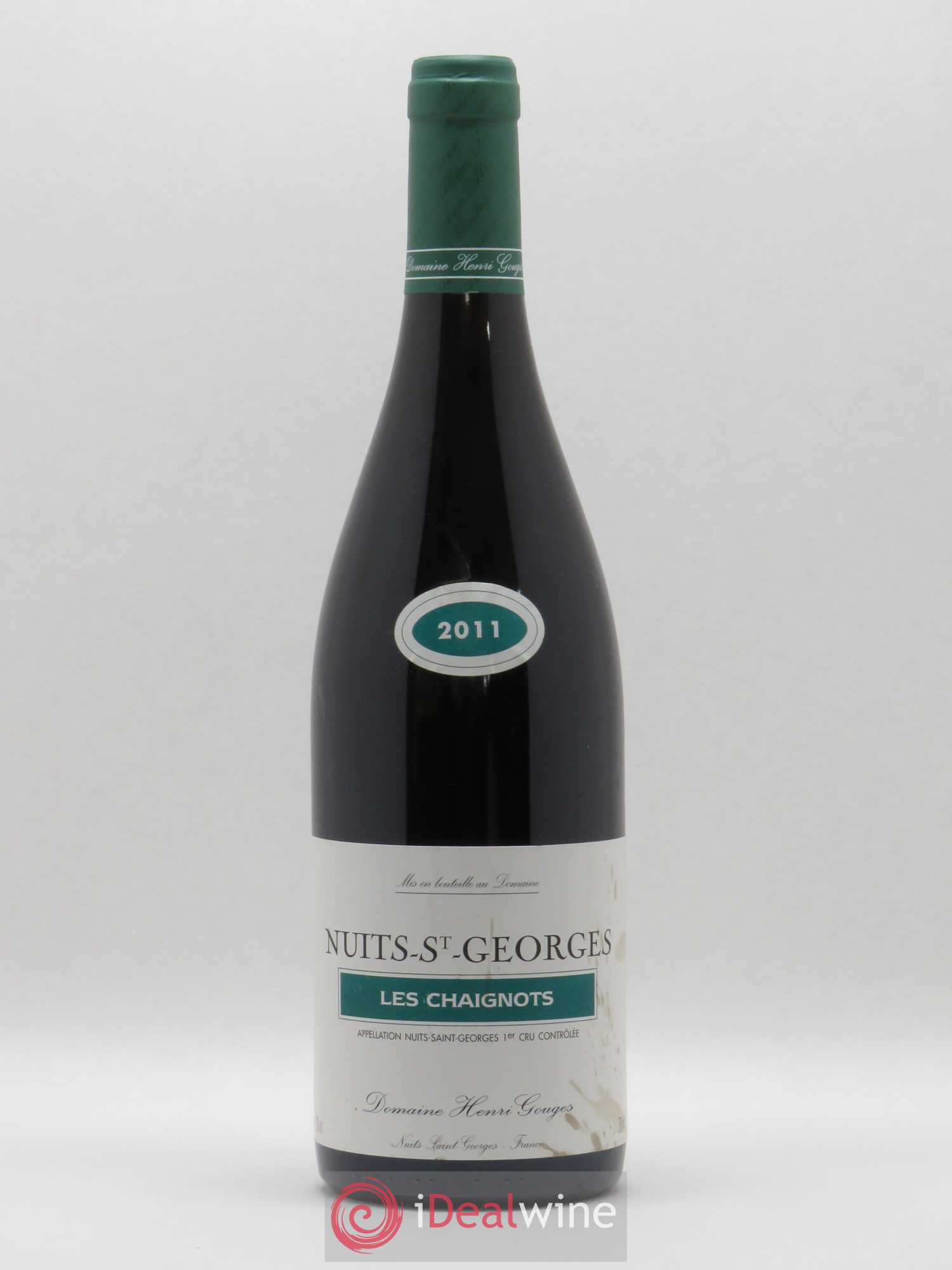 Nuits-Saint-Georges 1er Cru Les Chaignots Henri Gouges (senza prezzo di riserva) (senza prezzo di riserva) 2011 - Lotto di 1 bottiglia - 0