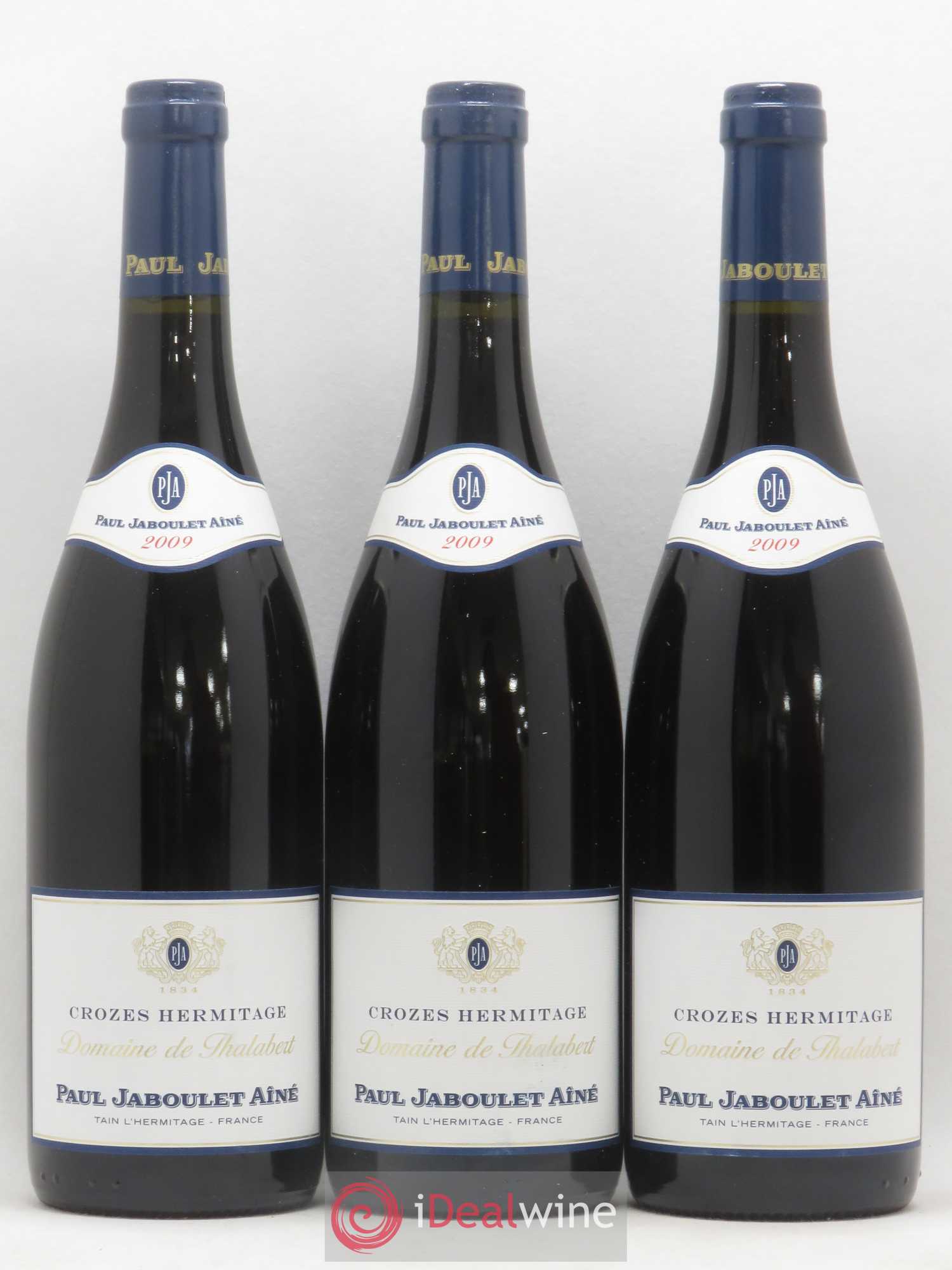 Crozes-Hermitage Domaine de Thalabert Paul Jaboulet Ainé  (sans prix de réserve) 2009 - Lot de 6 bouteilles - 2