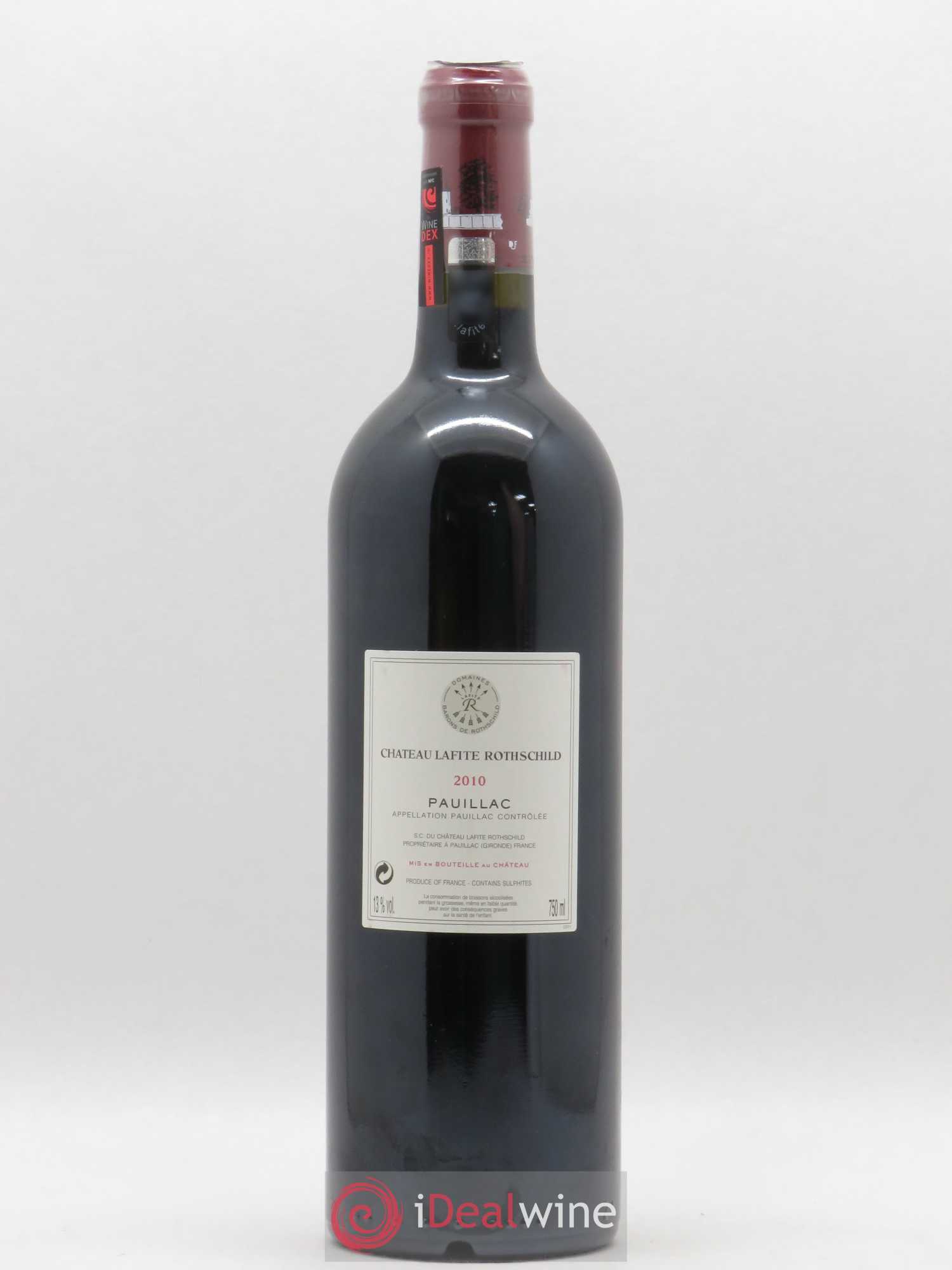 Château Lafite Rothschild 1er Grand Cru Classé 2010 - Lot de 1 bouteille - 1