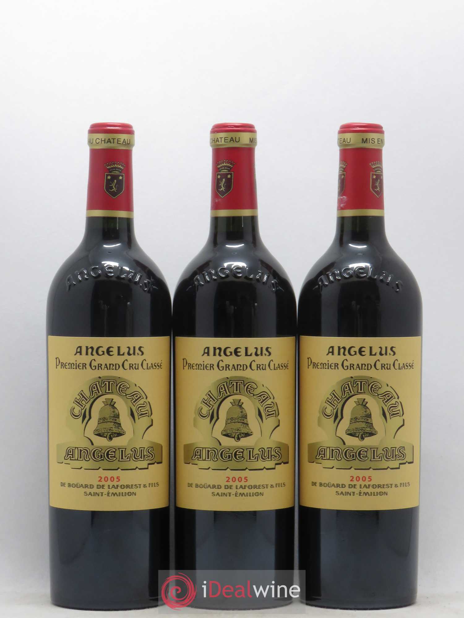Château Angélus 1er Grand Cru Classé A 2005 - Lot de 6 bouteilles - 1