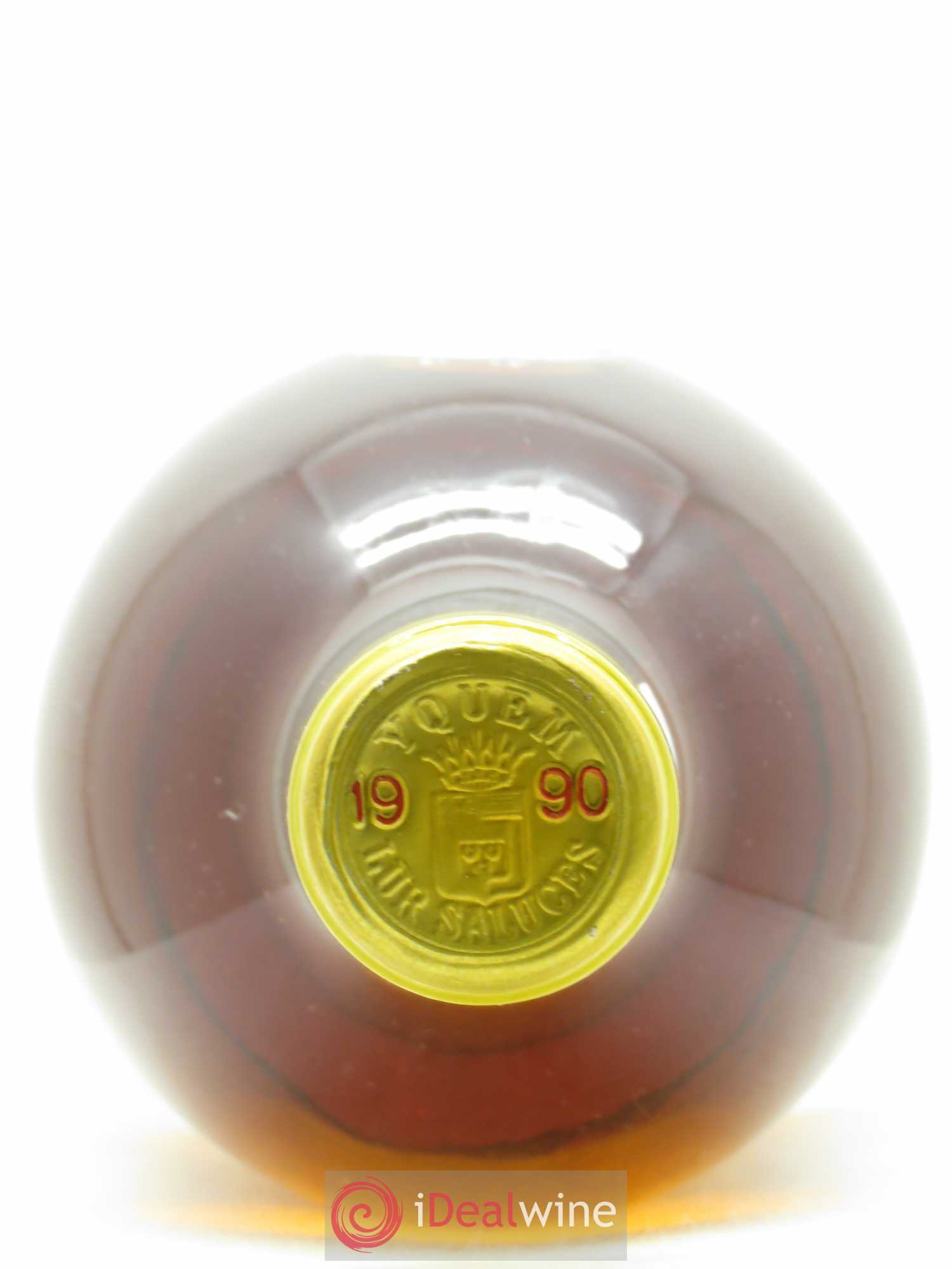 Château d' Yquem 1er Cru Classé Supérieur 1990 - Lotto di 3 bottiglie - 1