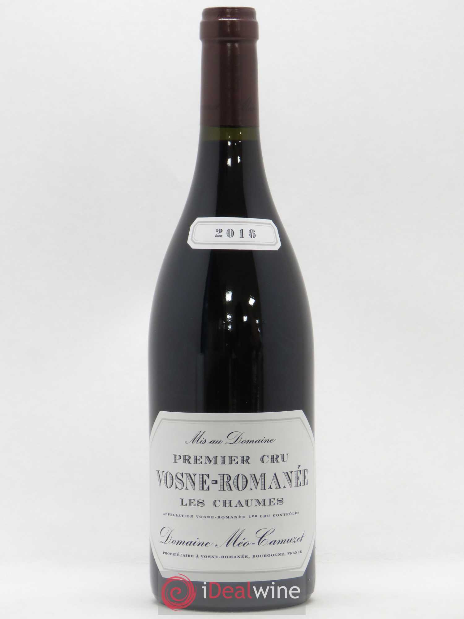 Vosne-Romanée 1er Cru Les Chaumes Méo-Camuzet (Domaine) (sans prix de réserve) 2016 - Lot de 1 bouteille - 0