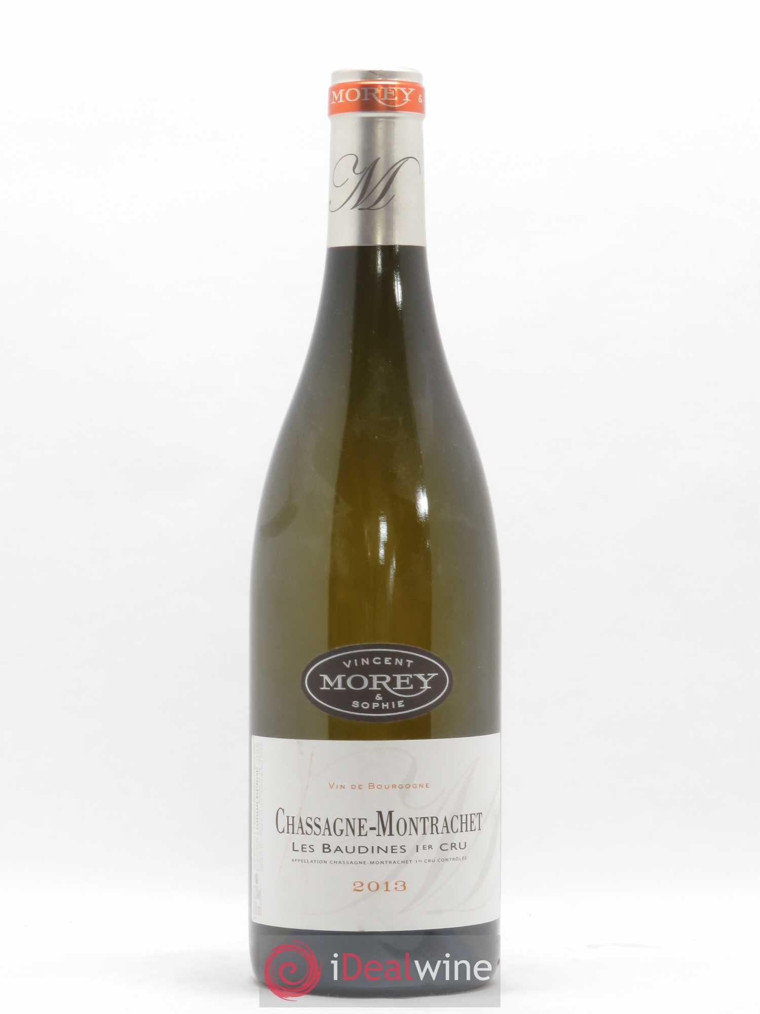 Chassagne-Montrachet 1er Cru Les Baudines Vincent & Sophie Morey (sans prix de réserve) 2013 - Posten von 1 Flasche - 0