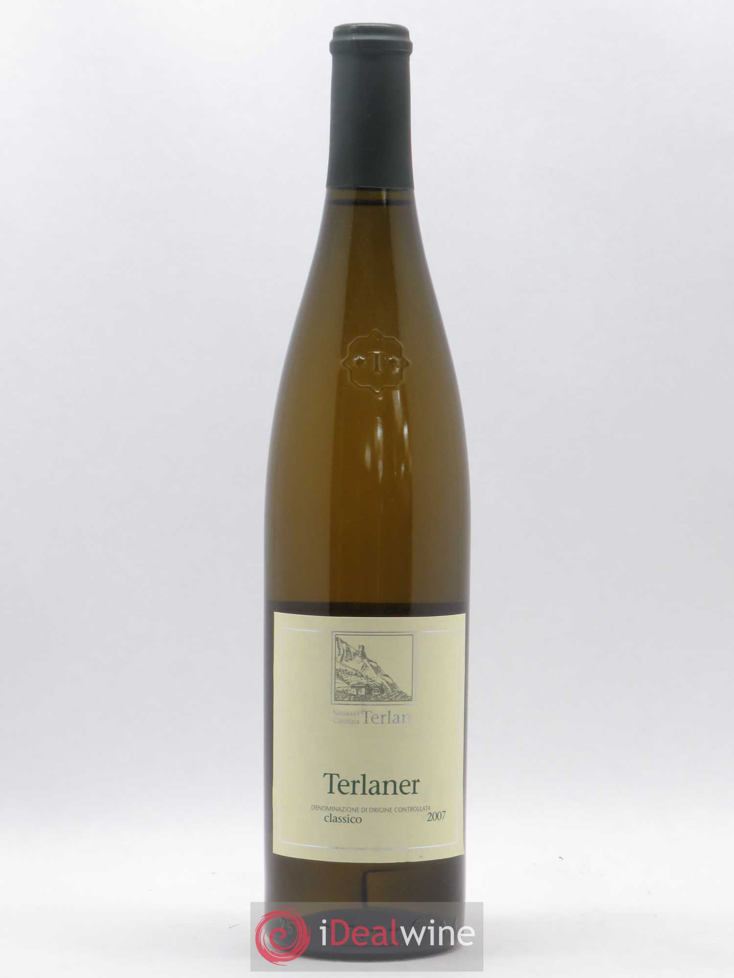Italie Terlaner Classio Terlan (sans prix de réserve) 2007 - Posten von 1 Flasche - 0
