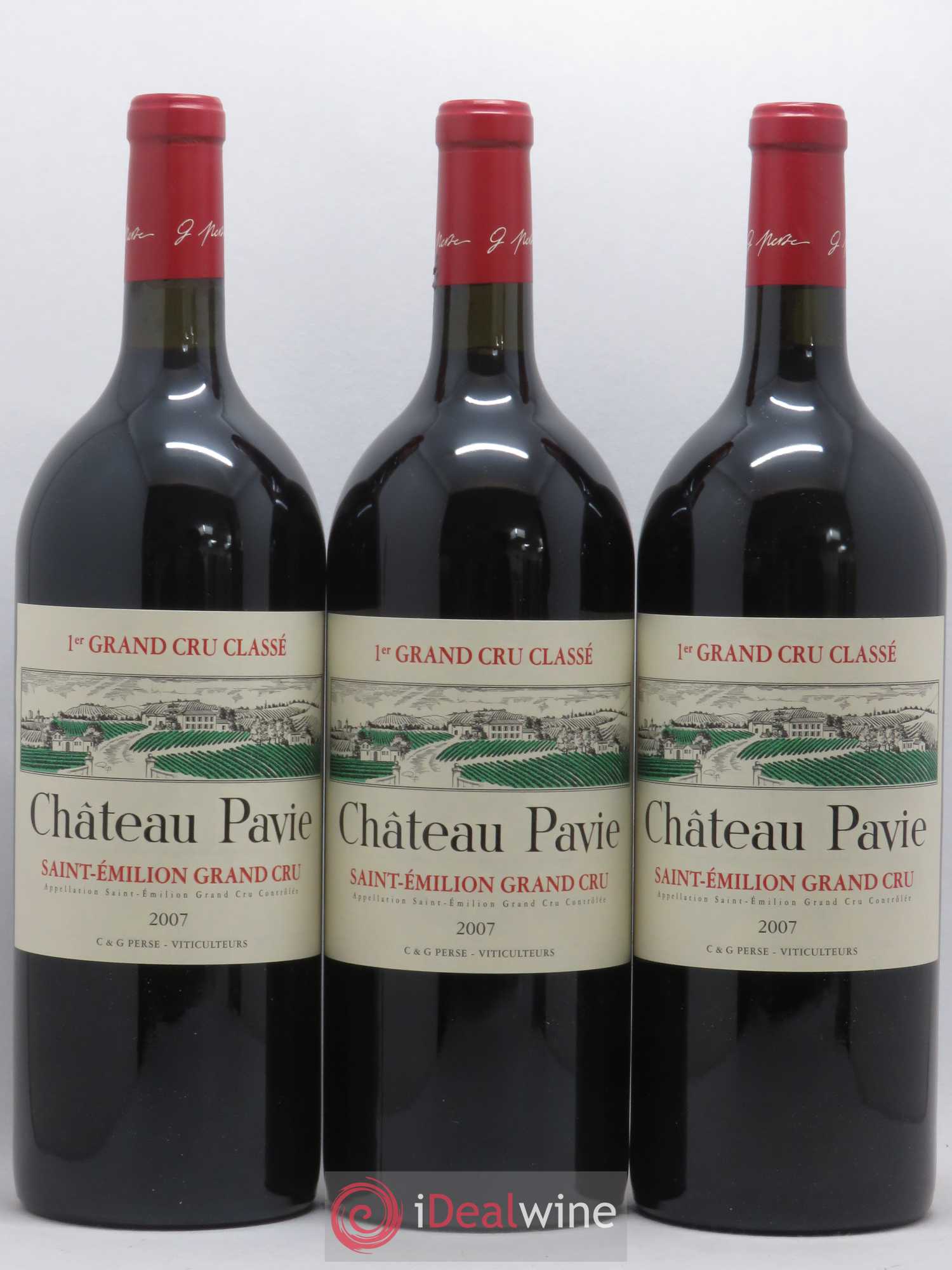 Château Pavie 1er Grand Cru Classé A 2007 - Lot de 6 magnums - 3