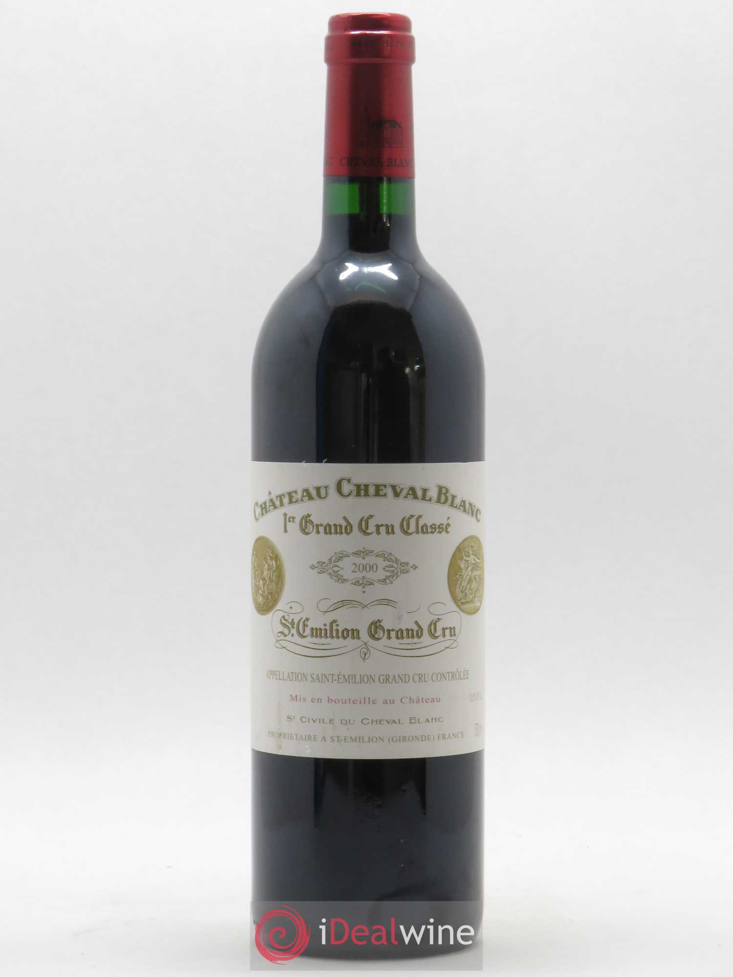 Château Cheval Blanc 1er Grand Cru Classé A 2000 - Lot de 1 bouteille - 0