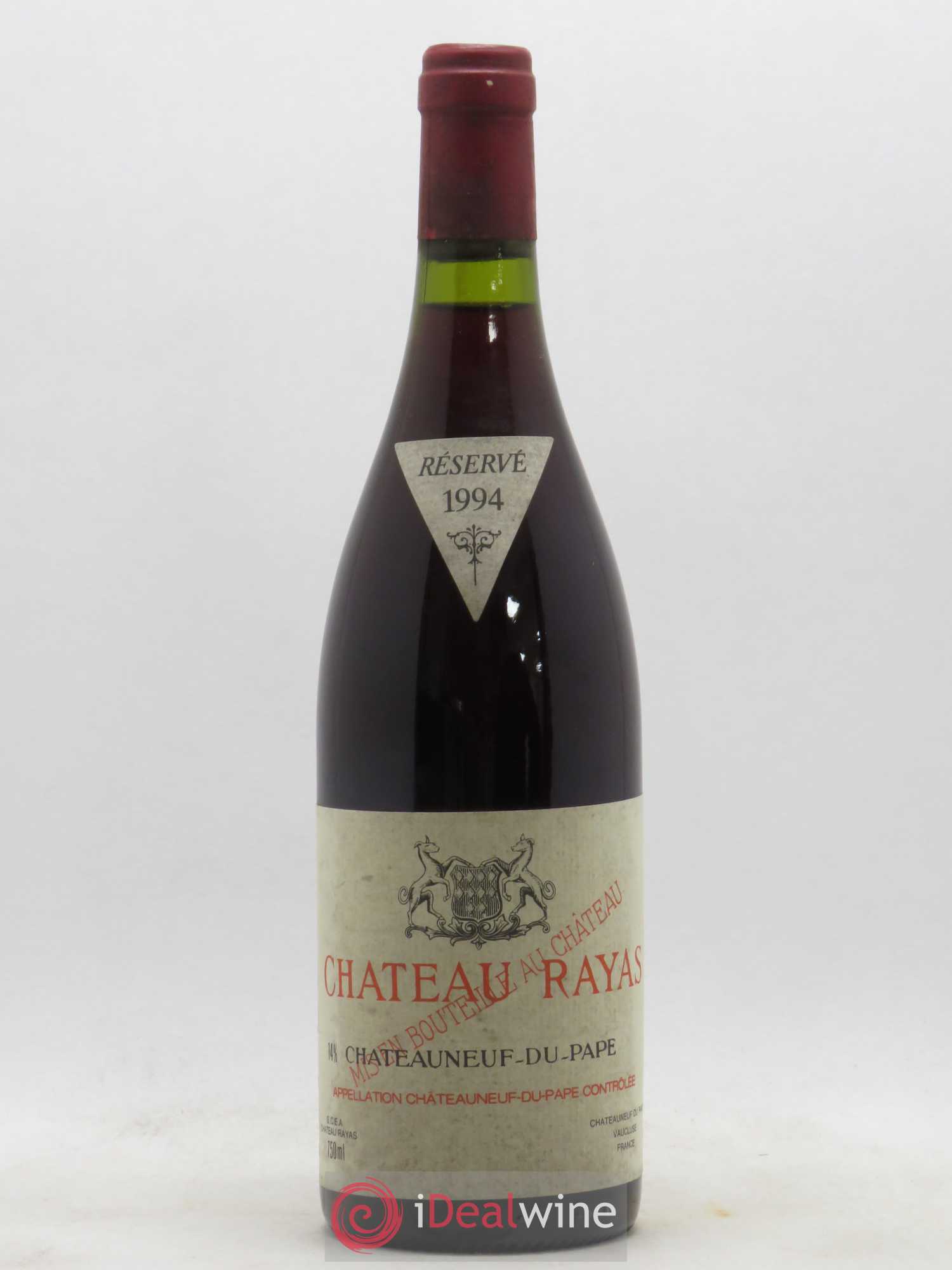 Châteauneuf-du-Pape Château Rayas Emmanuel Reynaud 1994 - Lot de 1 bouteille - 0
