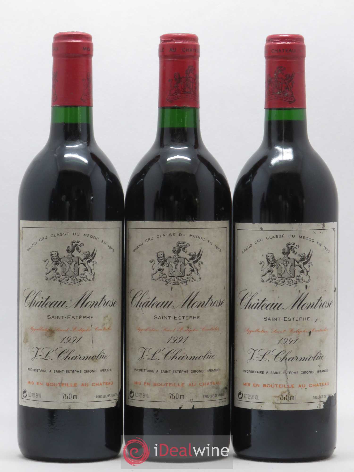 Château Montrose 2ème Grand Cru Classé 1991 - Lot de 12 bouteilles - 2