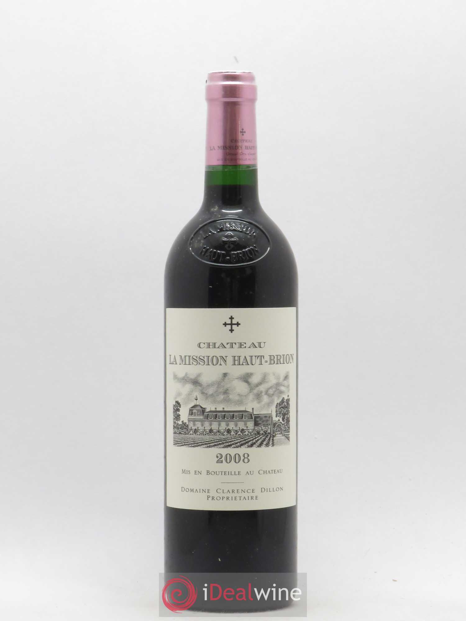 Château la Mission Haut-Brion Cru Classé de Graves (sans prix de réserve) 2008 - Lot de 1 bouteille - 0