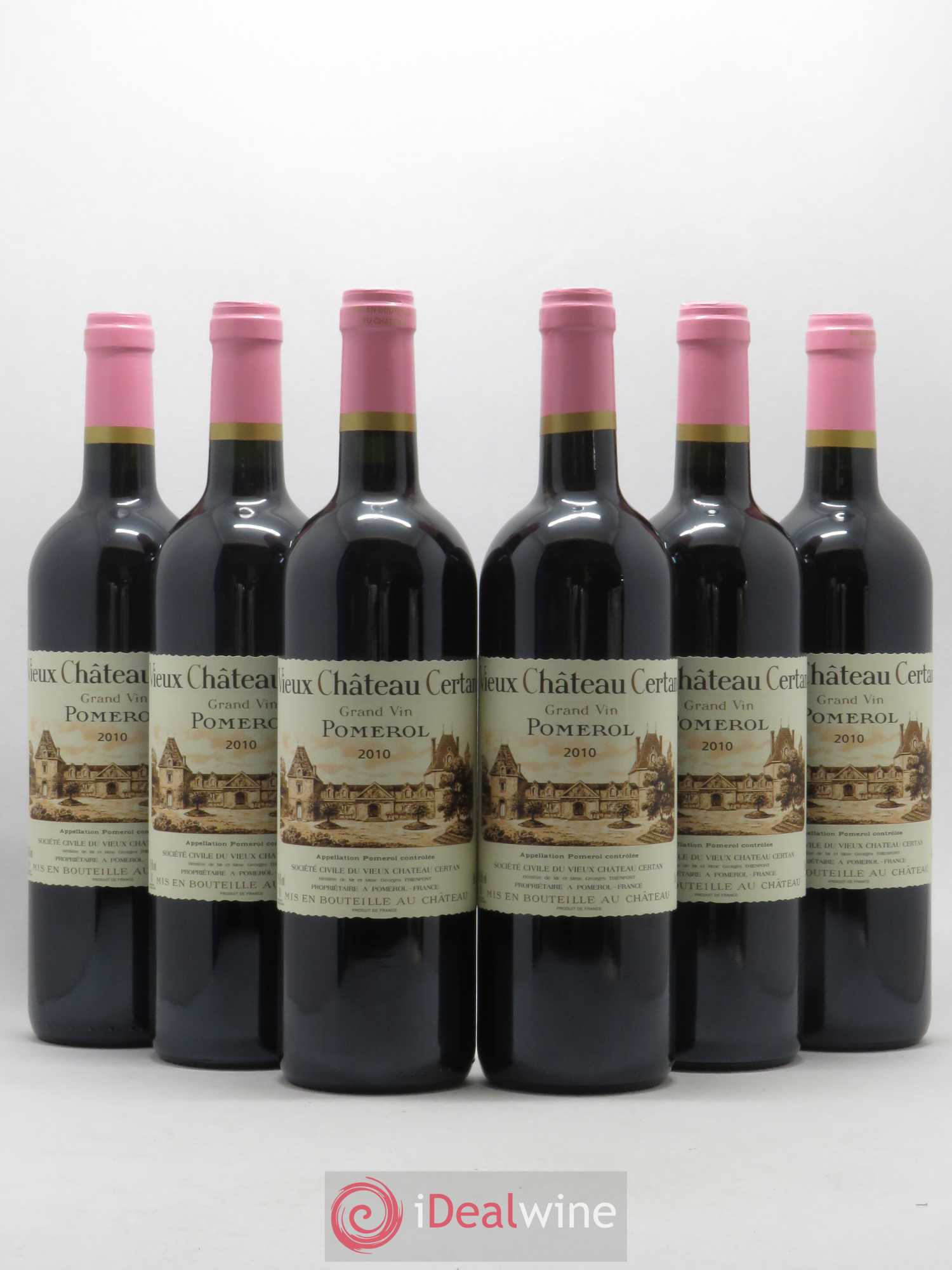 Vieux Château Certan 2010 - Lot de 6 bouteilles - 0