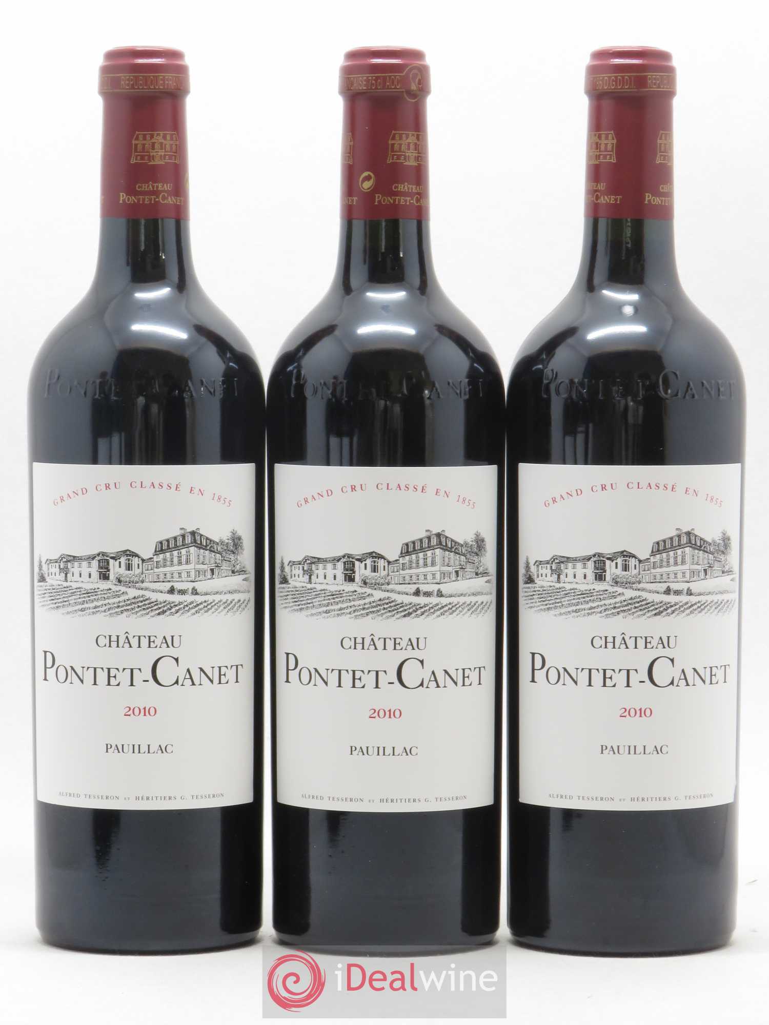 Château Pontet Canet 5ème Grand Cru Classé 2010 - Lot de 12 bouteilles - 7