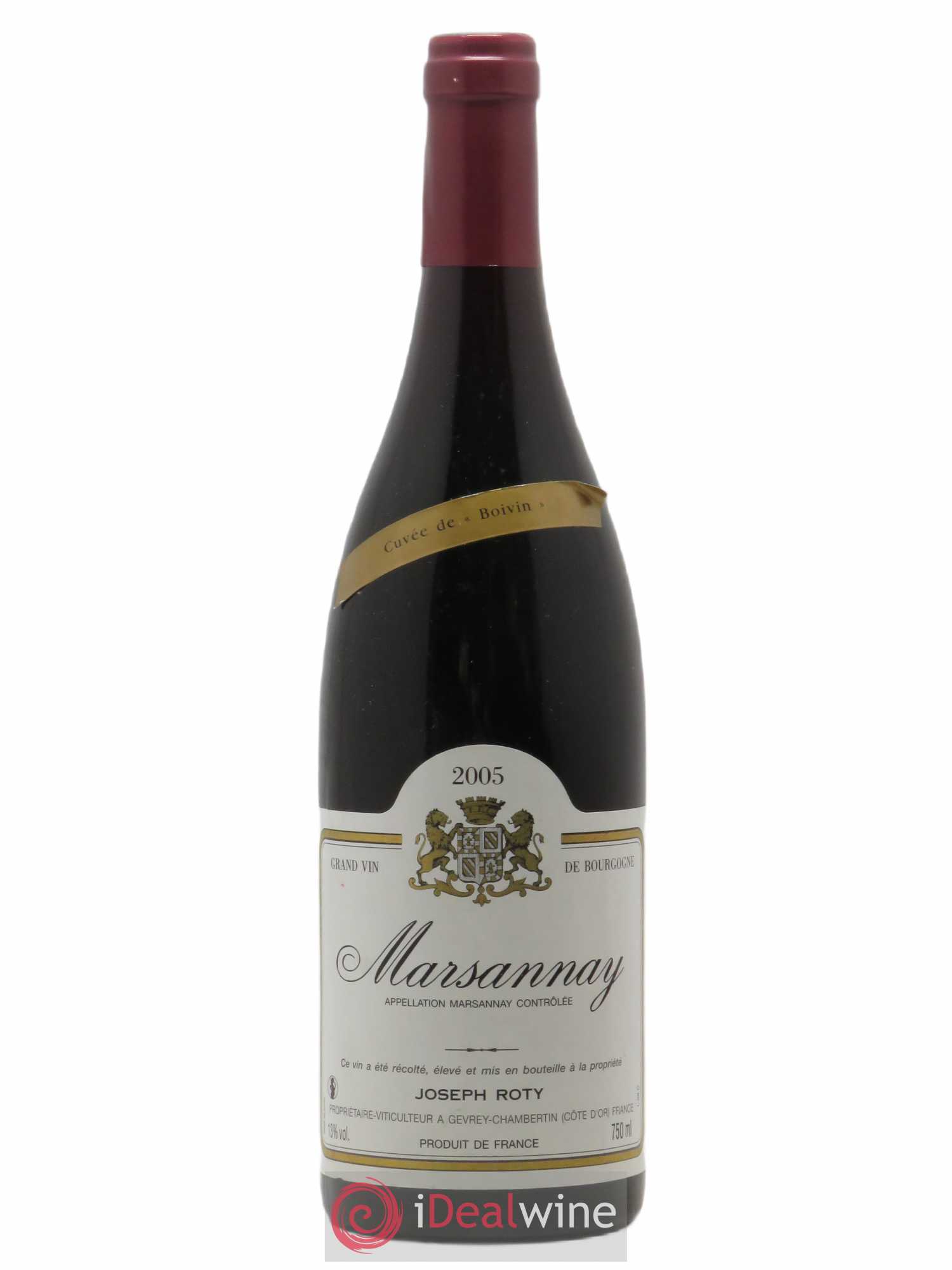 Marsannay Cuvée de Boivin Joseph Roty (sans prix de réserve) 2005 - Posten von 1 Flasche - 0