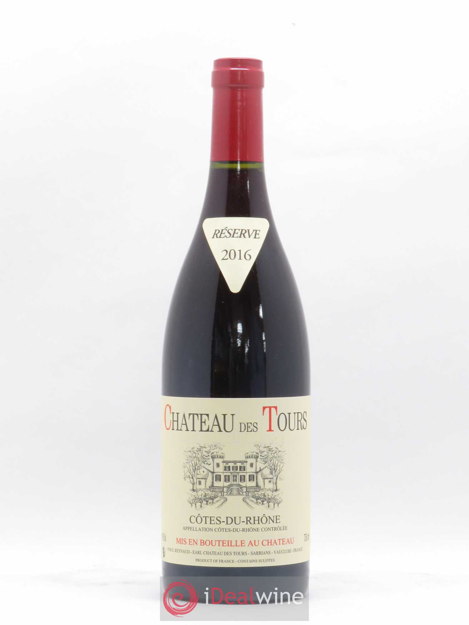 Côtes-du-Rhône Château des Tours Emmanuel Reynaud (sans prix de réserve) 2016 - Lot de 1 bouteille - 0