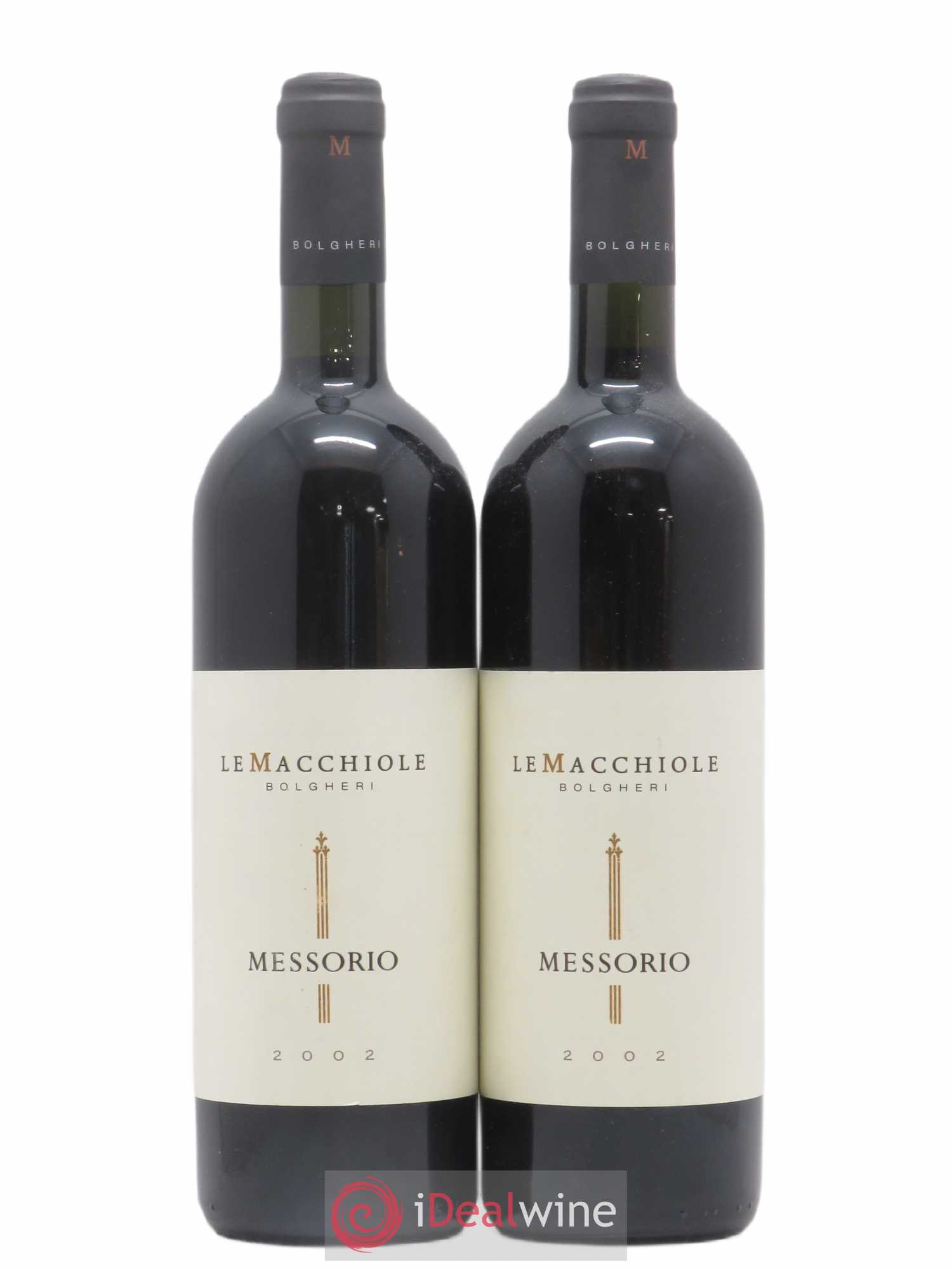 Toscana IGT Le Macchiole Messorio (sans prix de réserve) 2002 - Lot de 2 bouteilles - 0