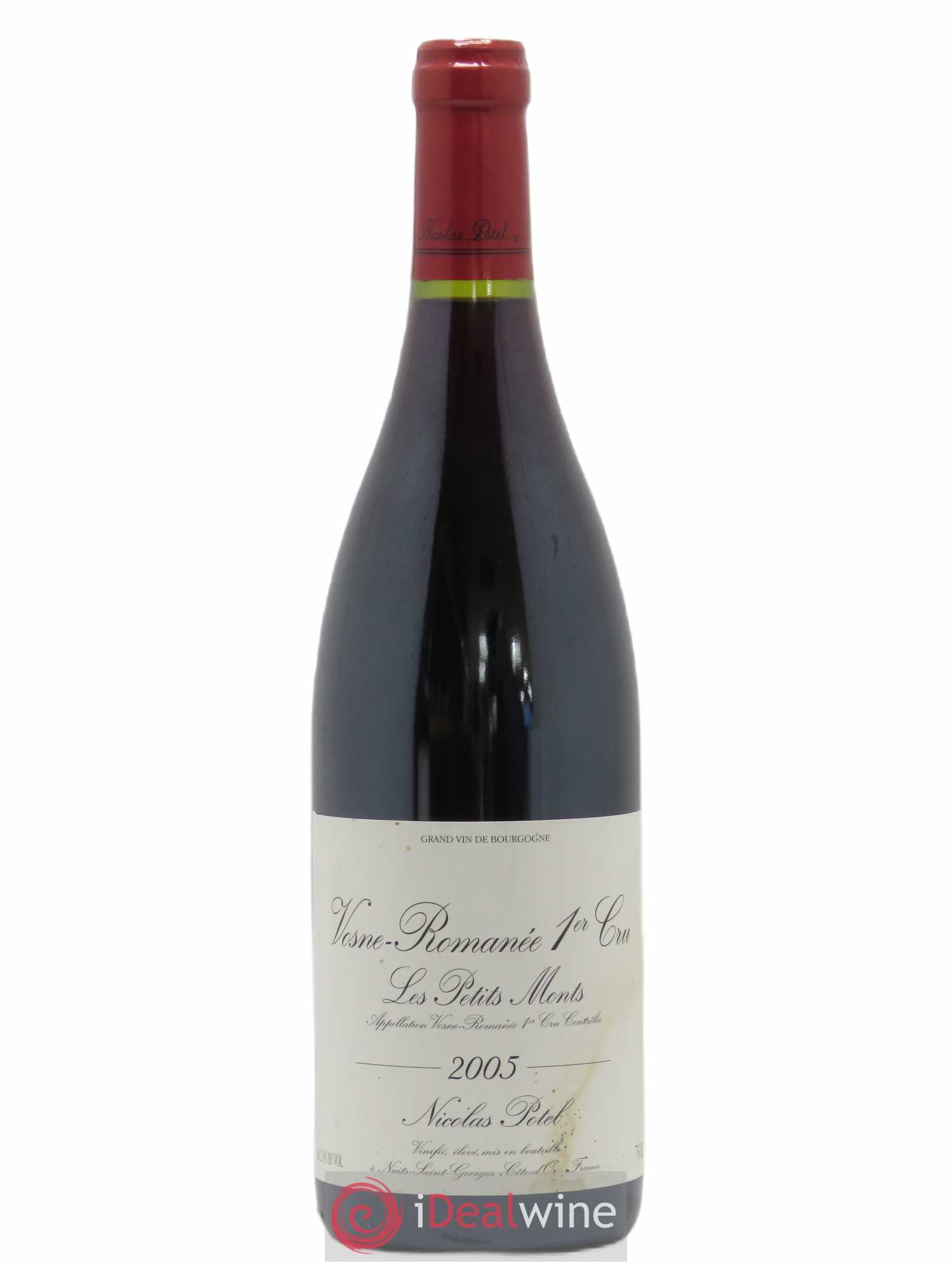 Vosne-Romanée 1er Cru Les Petits Monts Nicolas Potel (sans prix de réserve) 2005 - Posten von 1 Flasche - 0