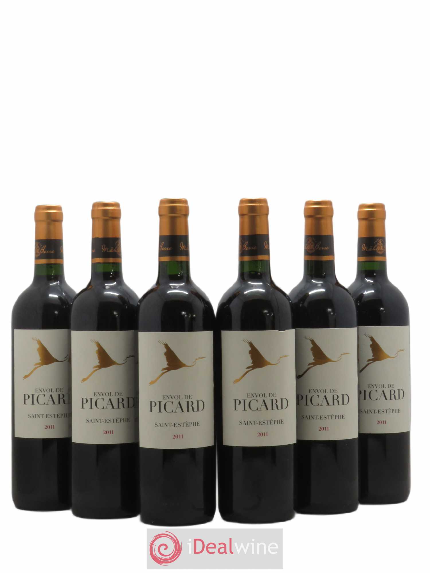 Saint-Estèphe Envol de Picard (sans prix de réserve) 2011 - Posten von 6 Flaschen - 0