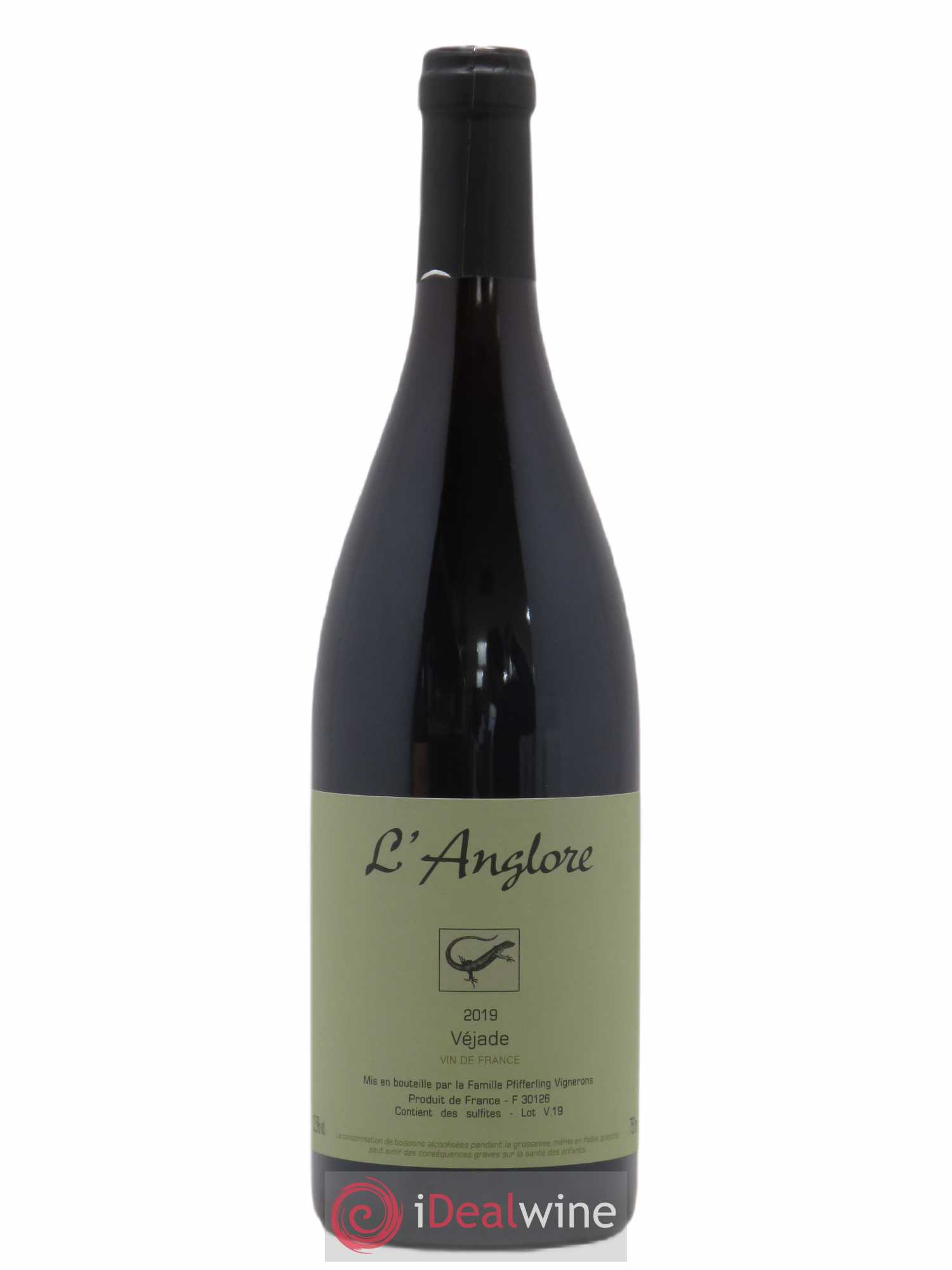 Vin de France Véjade L'Anglore (sans prix de réserve) 2019 - Lot de 1 bouteille - 0