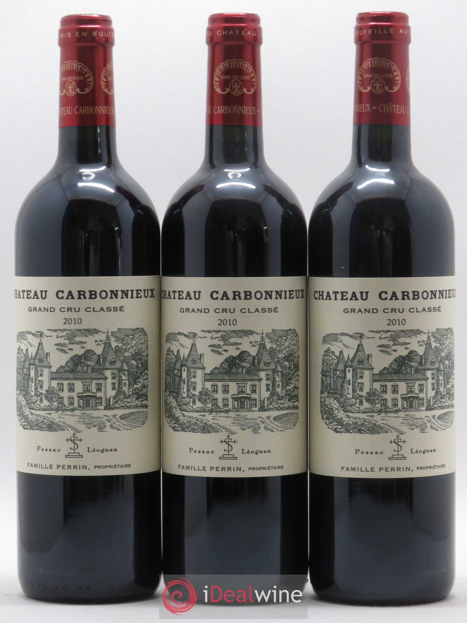 Château Carbonnieux Cru Classé de Graves 2010 - Lot de 12 bouteilles - 4