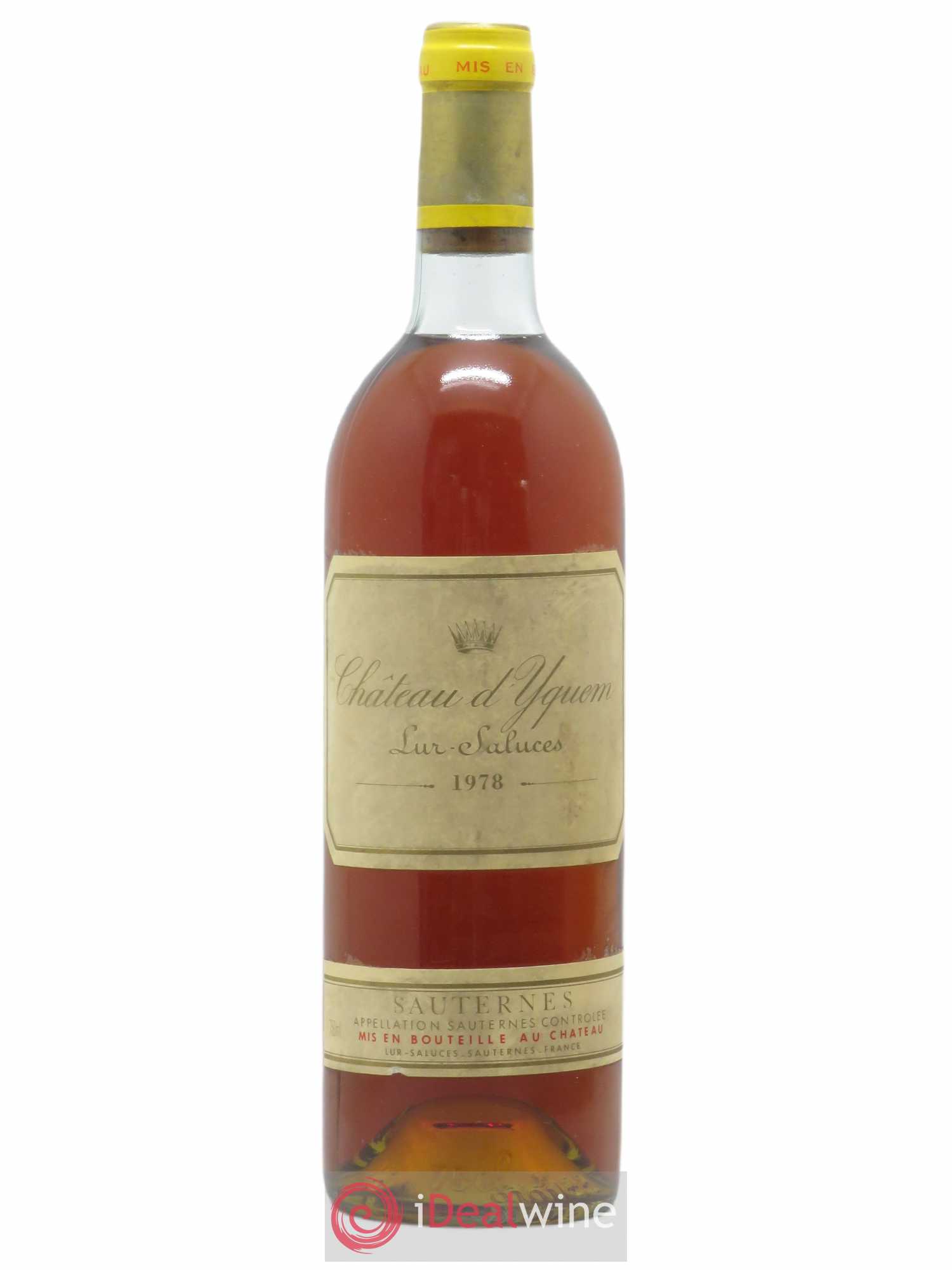 Château d' Yquem 1er Cru Classé Supérieur (senza prezzo di riserva) 1978 - Lotto di 1 bottiglia - 0