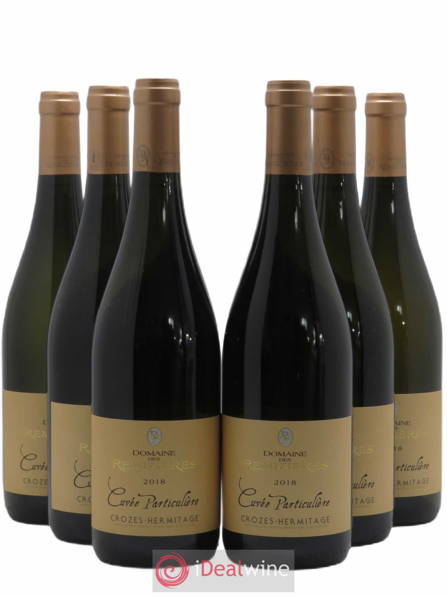 Crozes-Hermitage Cuvée particulière Rémizières (Domaine des) (sans prix de réserve) 2018 - Lot de 6 bouteilles - 0