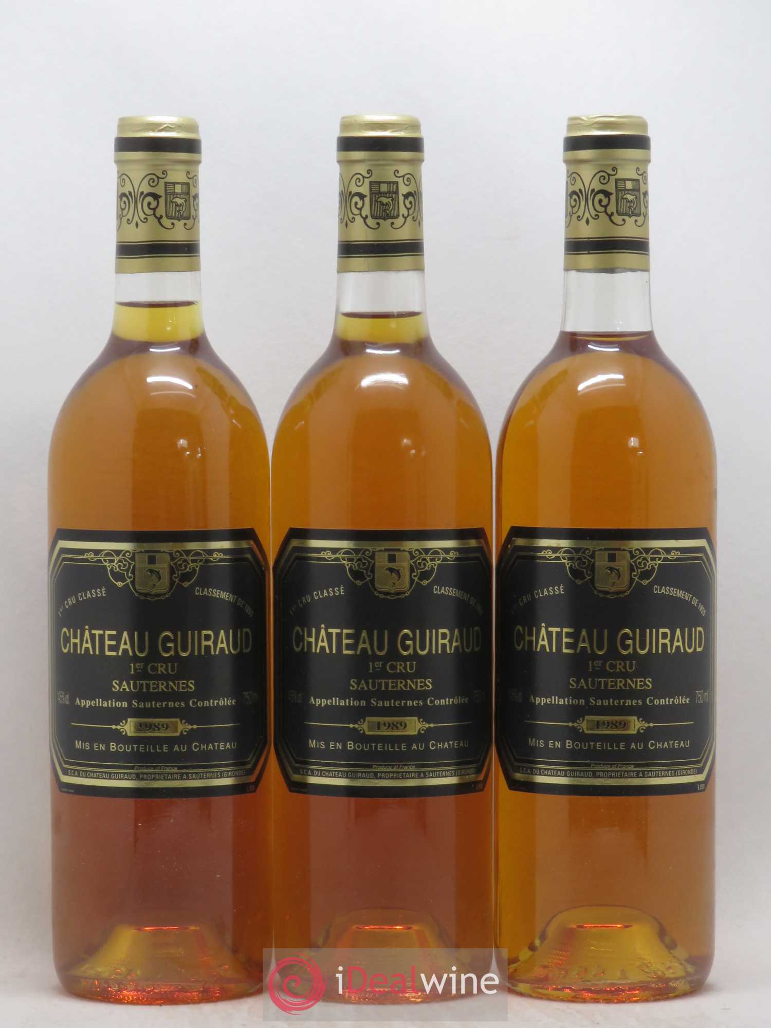 Château Guiraud 1er Grand Cru Classé (senza prezzo di riserva) 1989 - Lotto di 12 bottiglie - 4