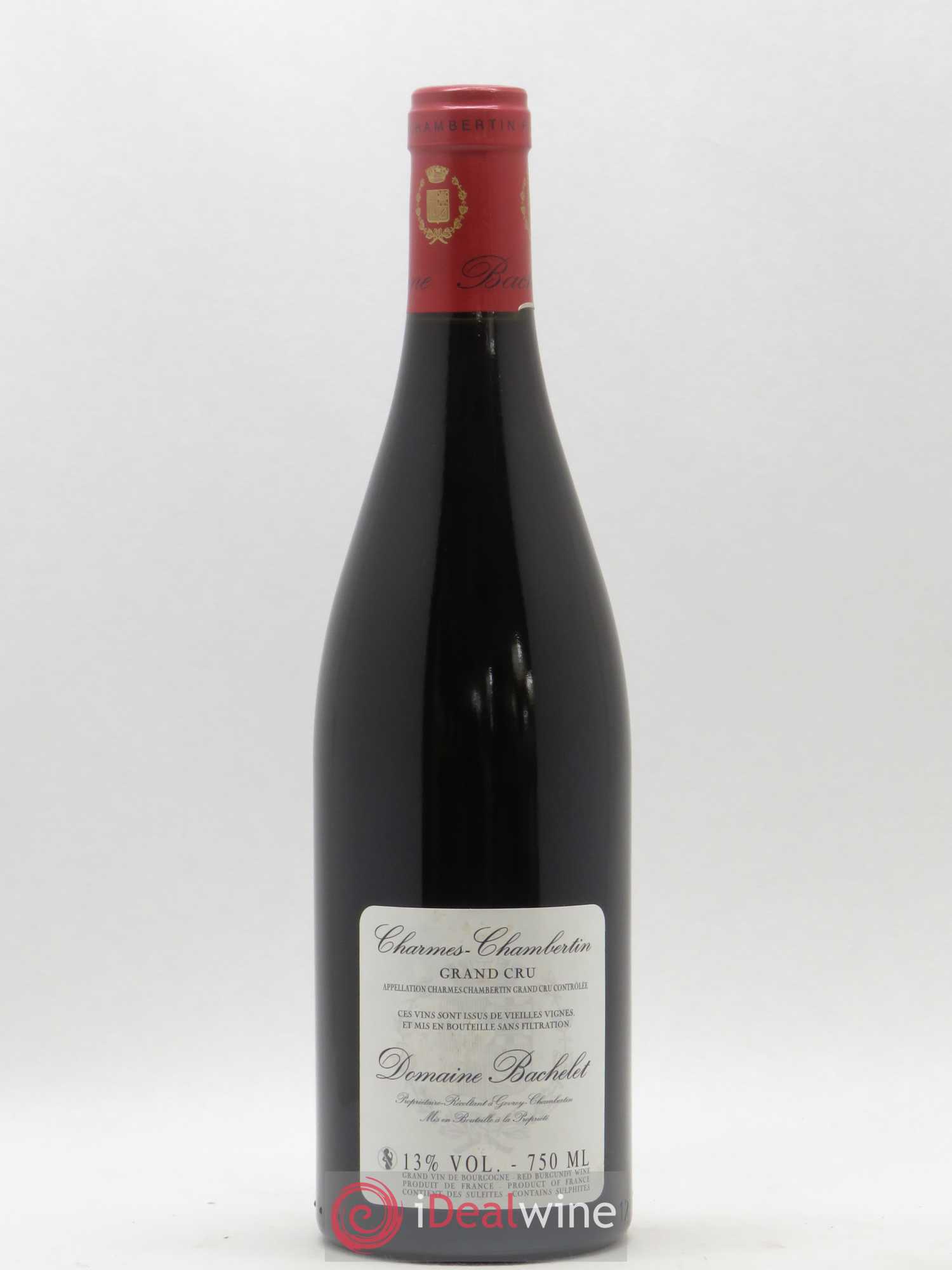 Charmes-Chambertin Grand Cru Vieilles Vignes Denis Bachelet (Domaine)  (sans prix de réserve) 2009 - Lot de 1 bouteille - 1